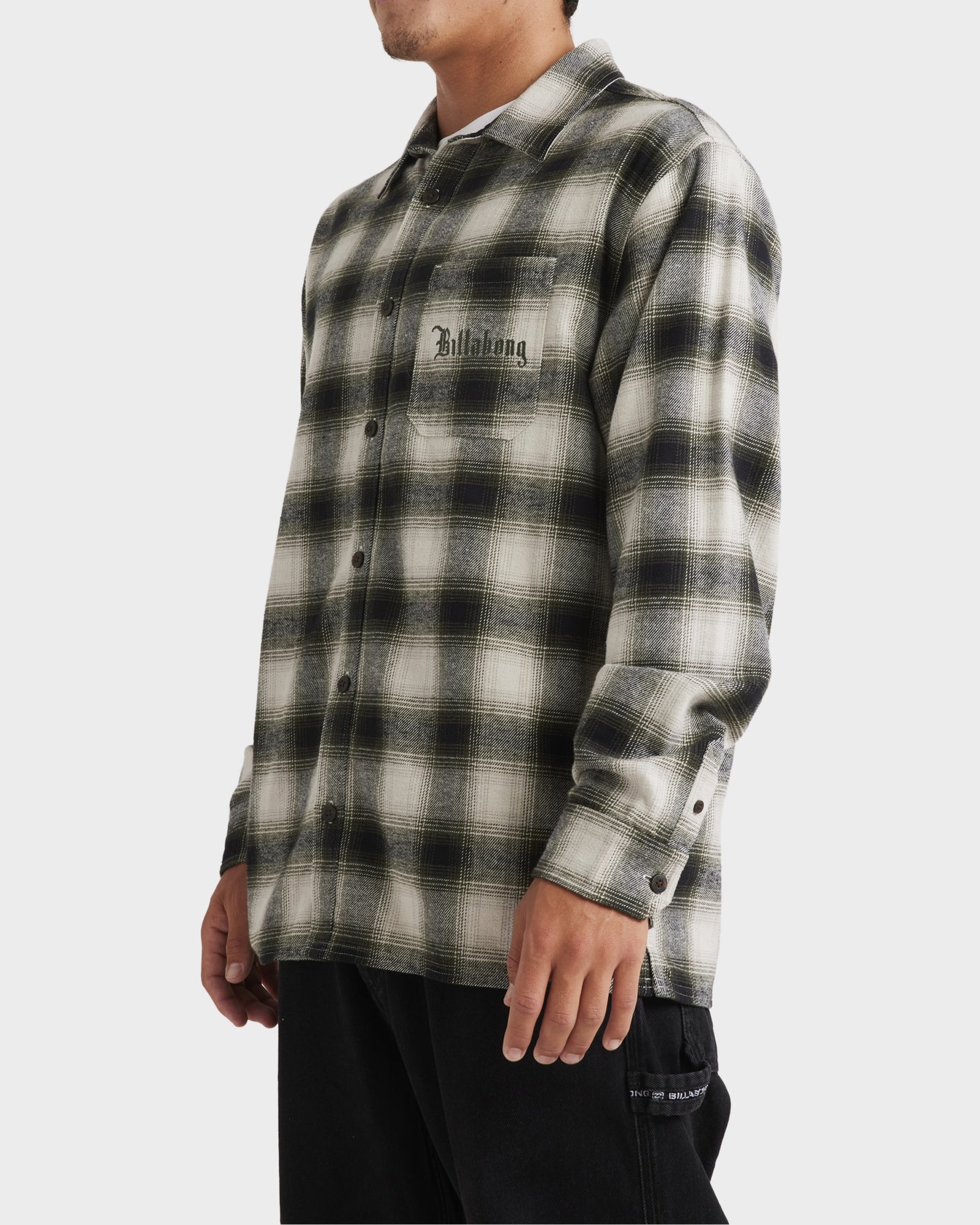 Mens Wraped Flannel Shirt