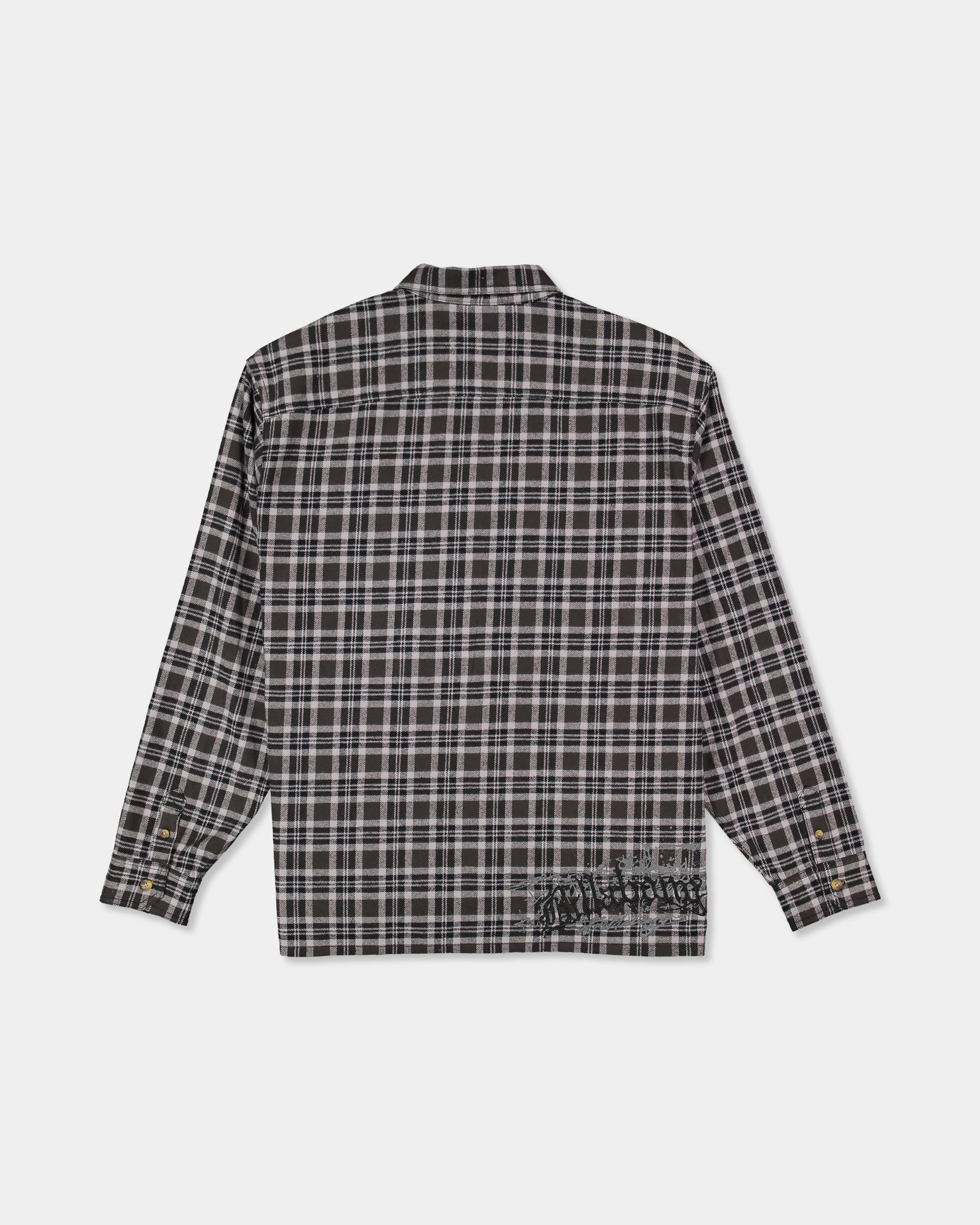 Mens Immortal Flannel Long Sleeve Shirt
