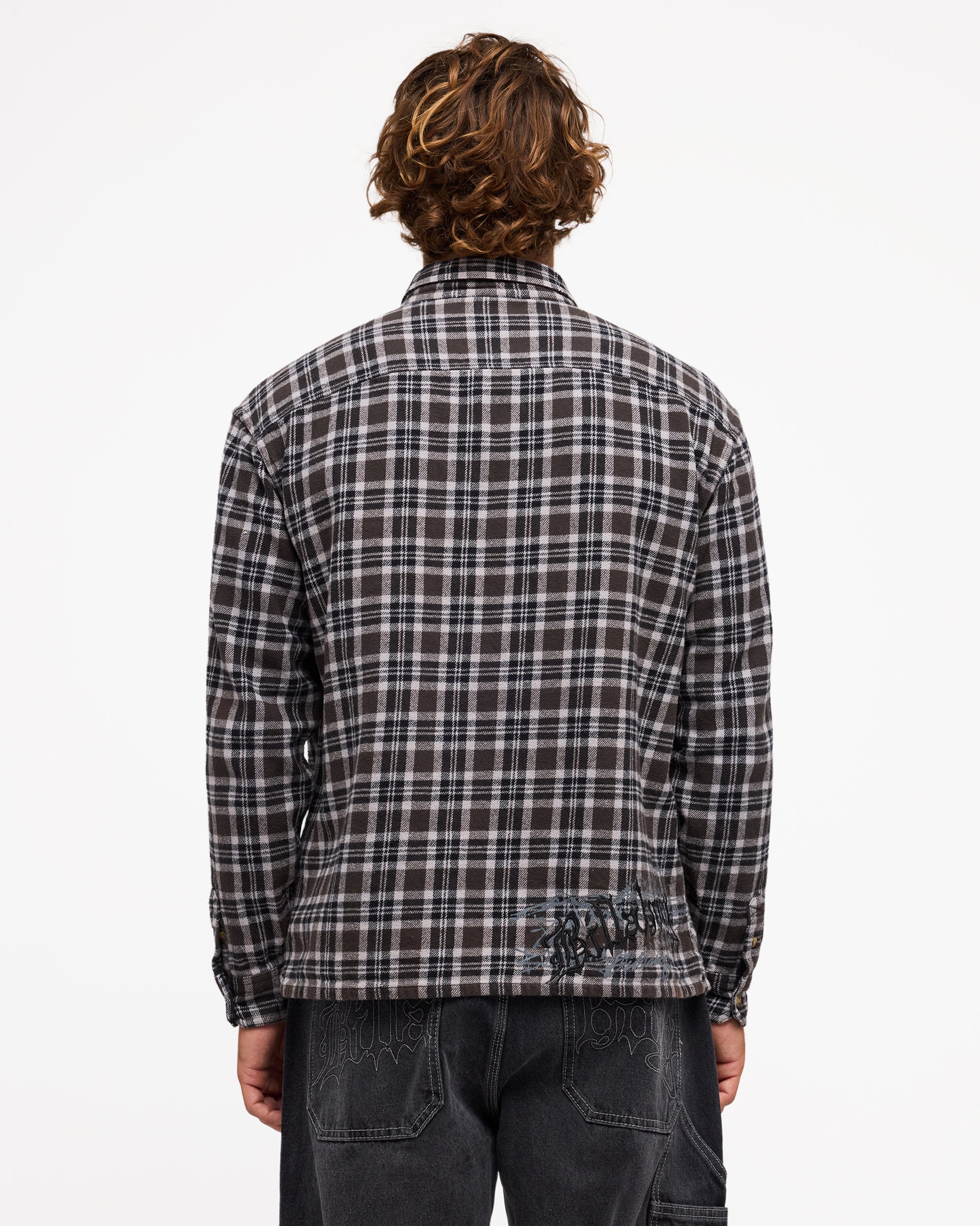 Mens Immortal Flannel Long Sleeve Shirt