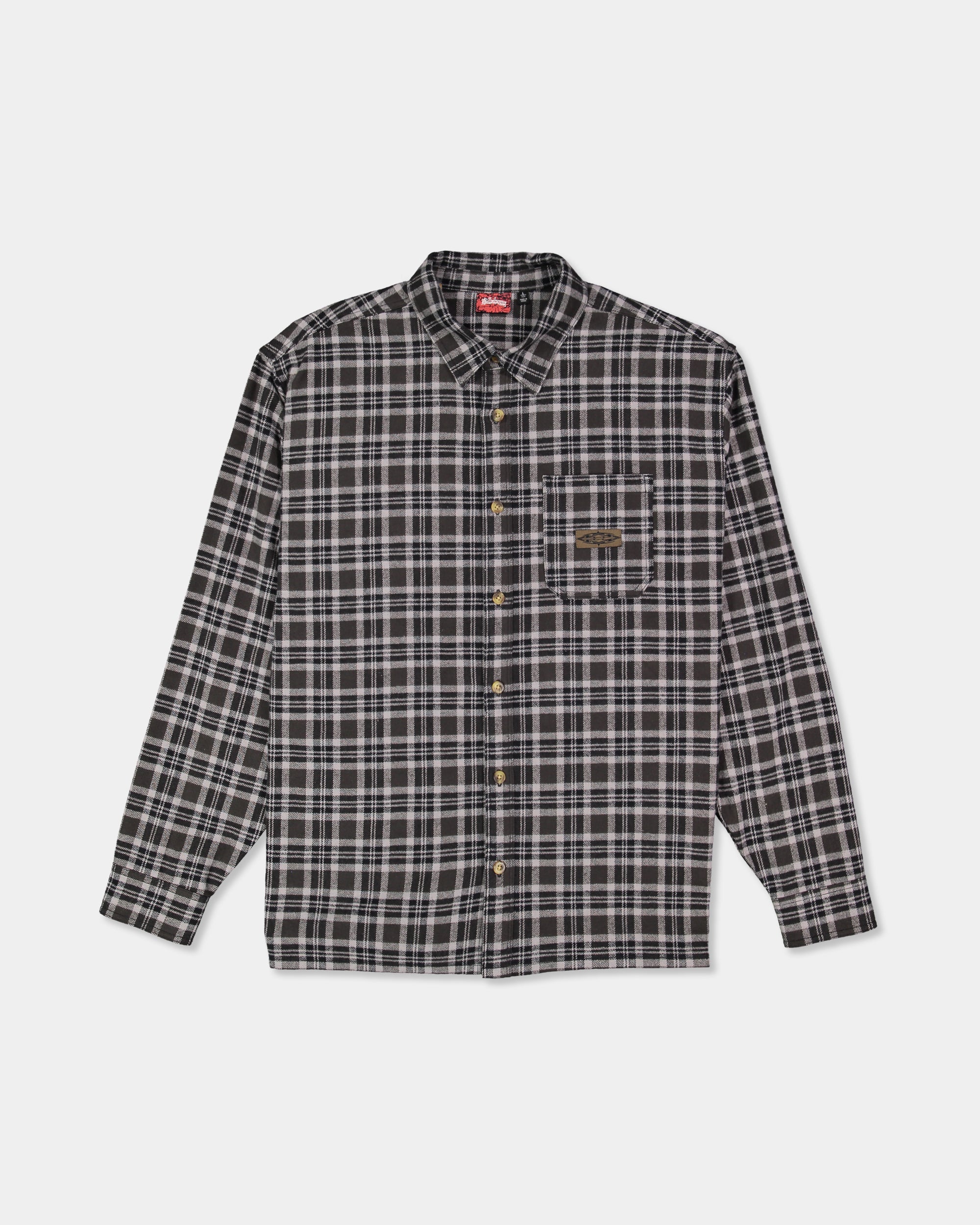 Mens Immortal Flannel Long Sleeve Shirt