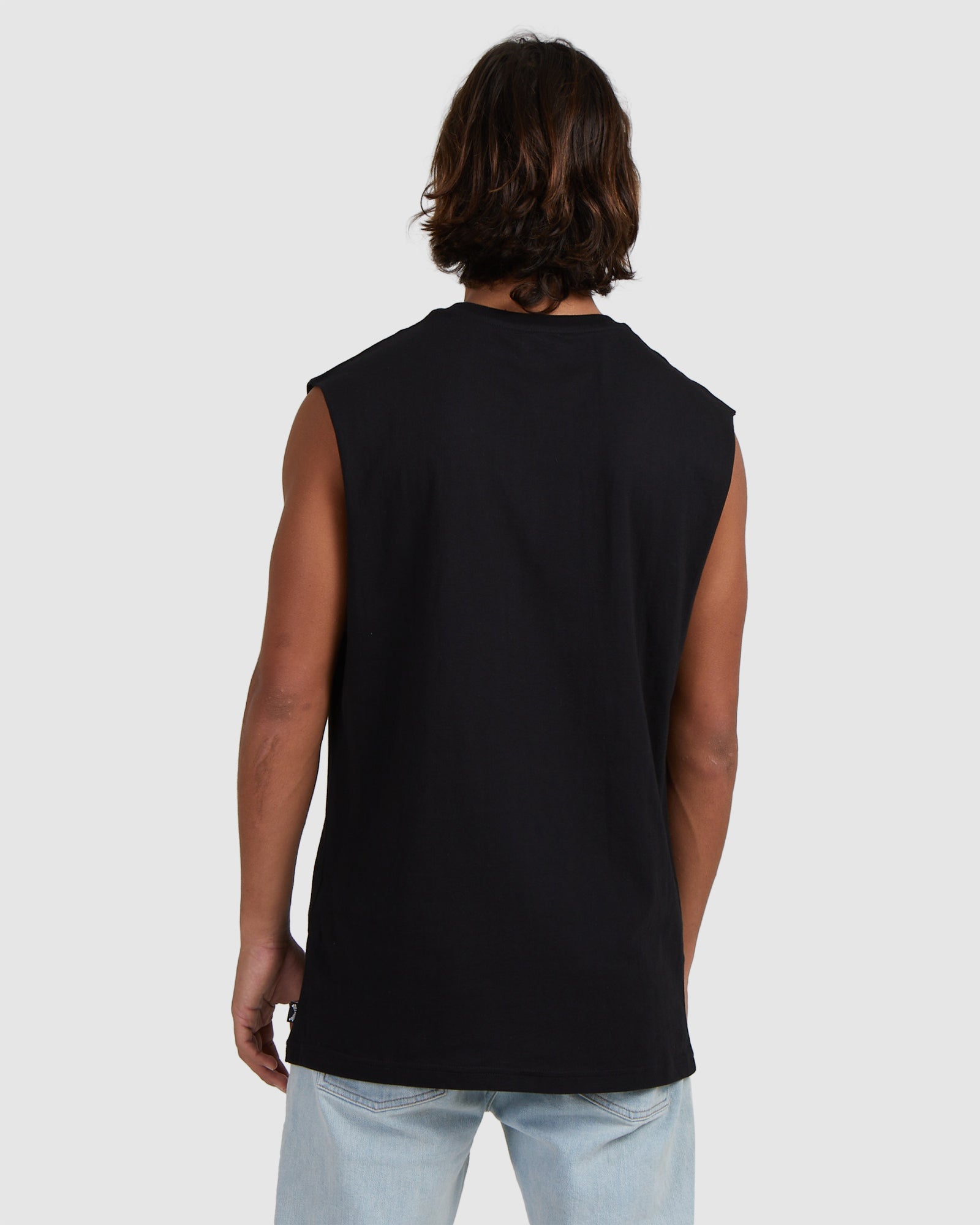 Mens Premium Wave Washed Tank Top