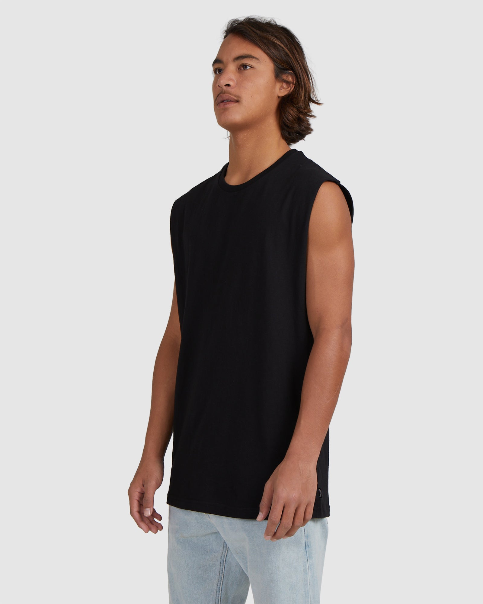 Mens Premium Wave Washed Tank Top