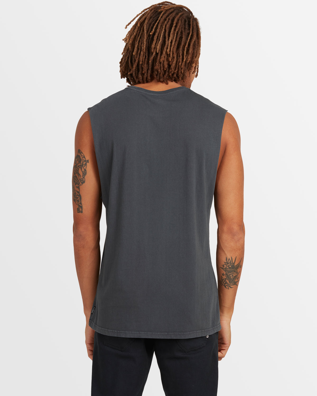 Mens Premium Wave Washed Muscle Top