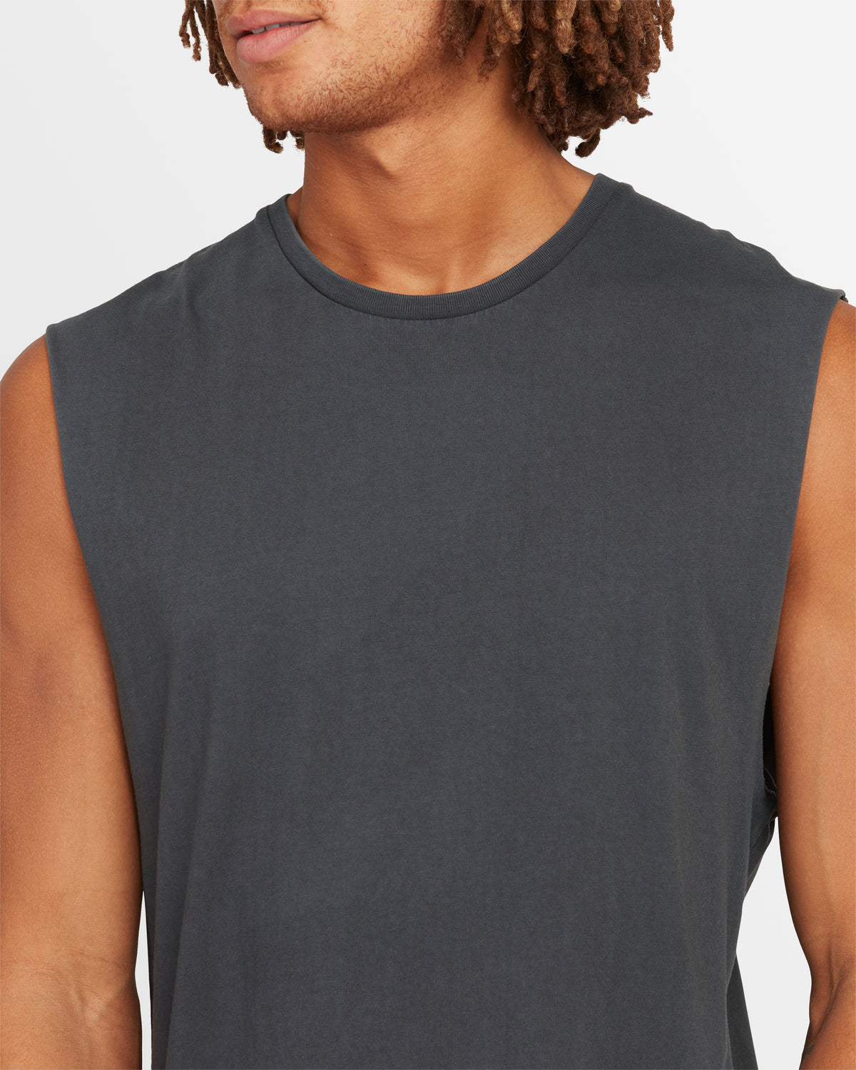 Mens Premium Wave Washed Muscle Top