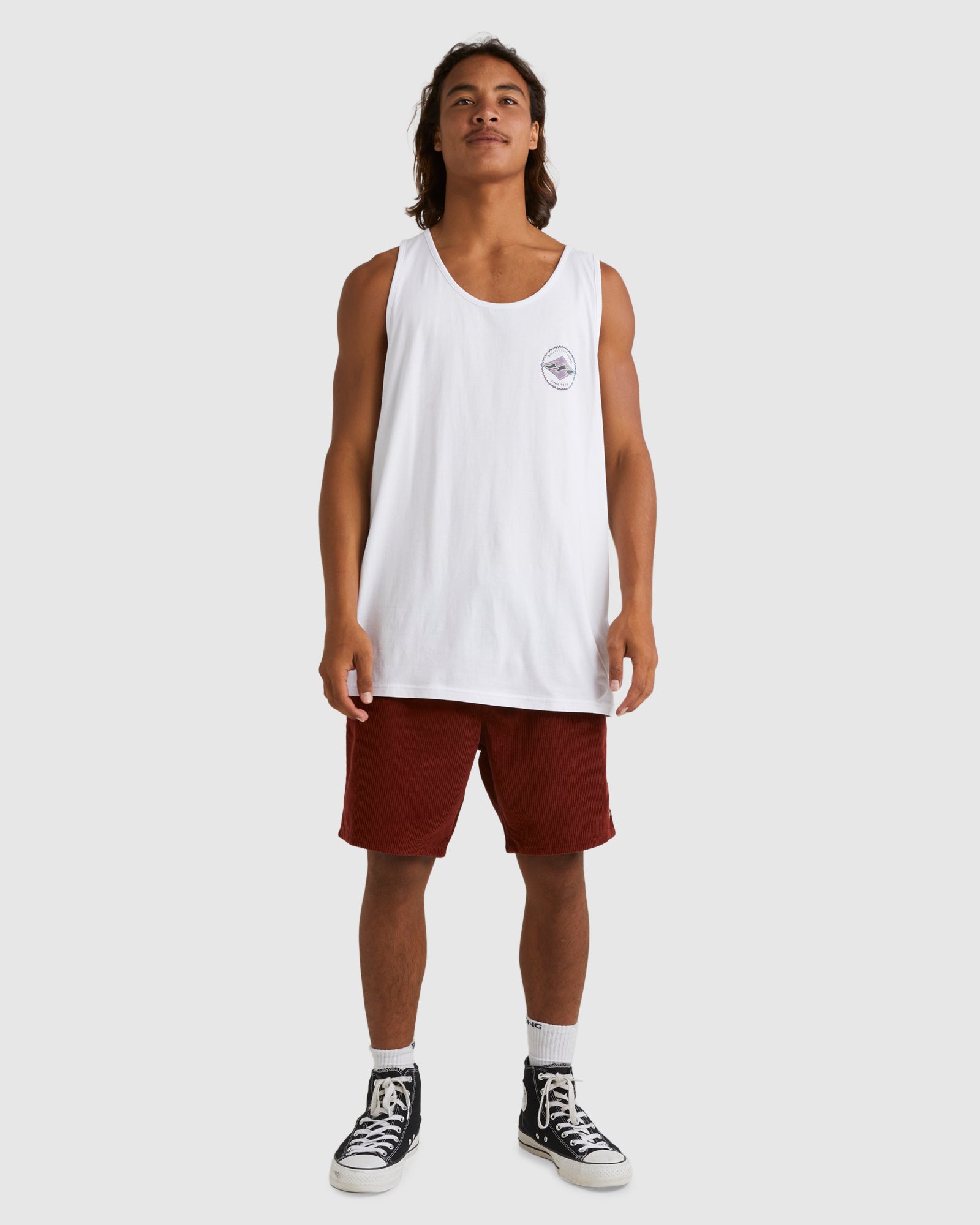 Mens Rotar Diamond Tank Top