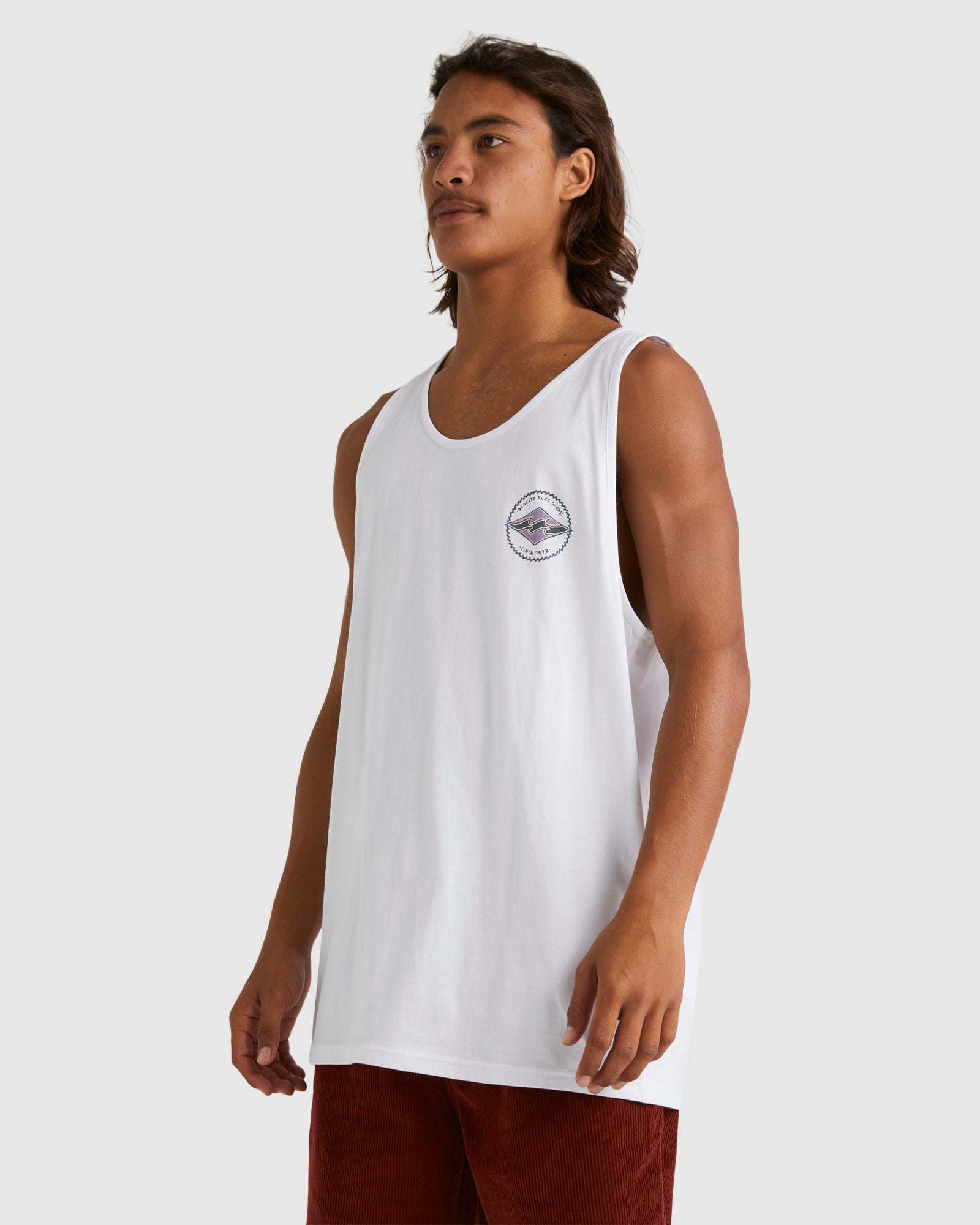Mens Rotar Diamond Tank Top