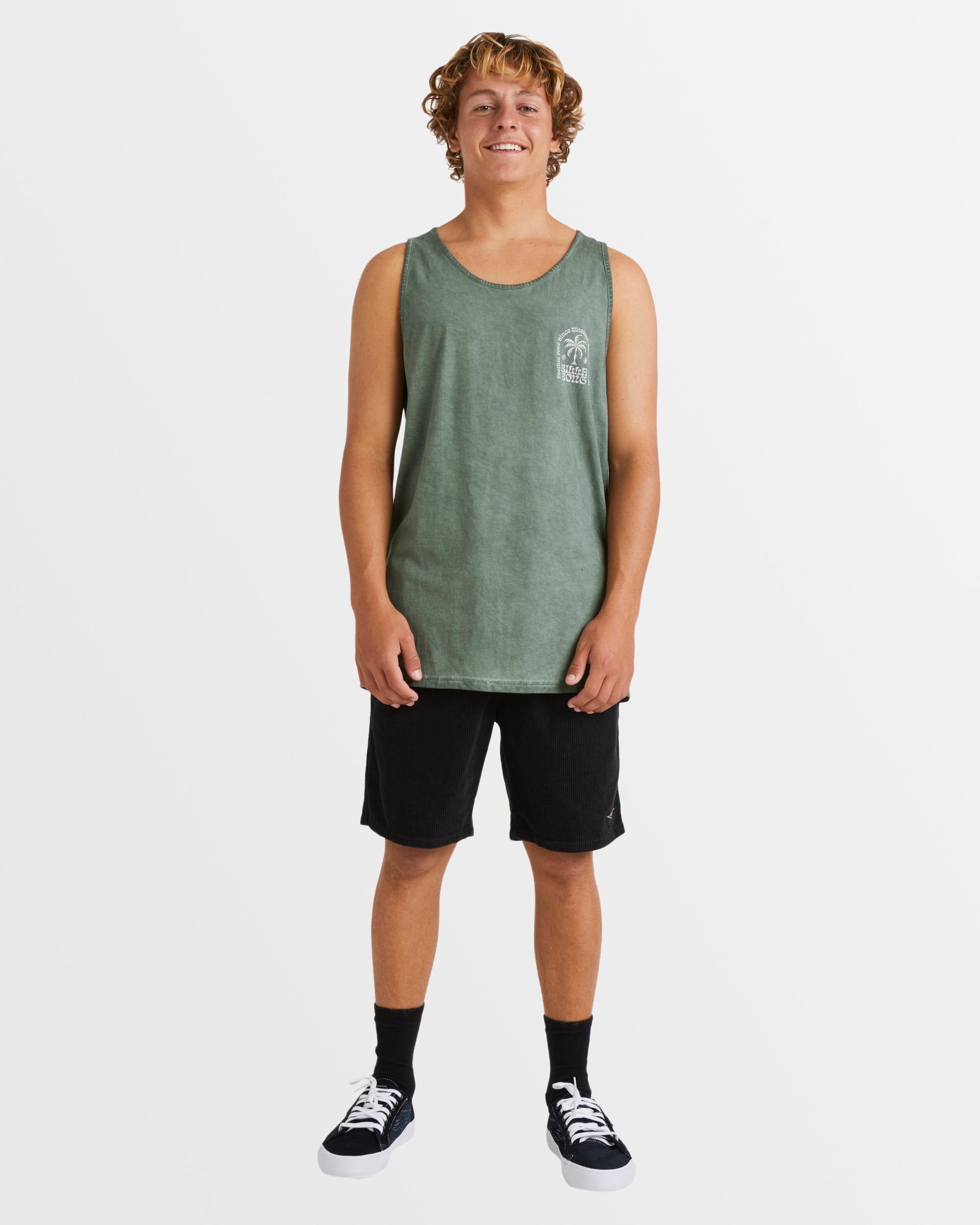 Mens Big Wave Shazza Tank Top