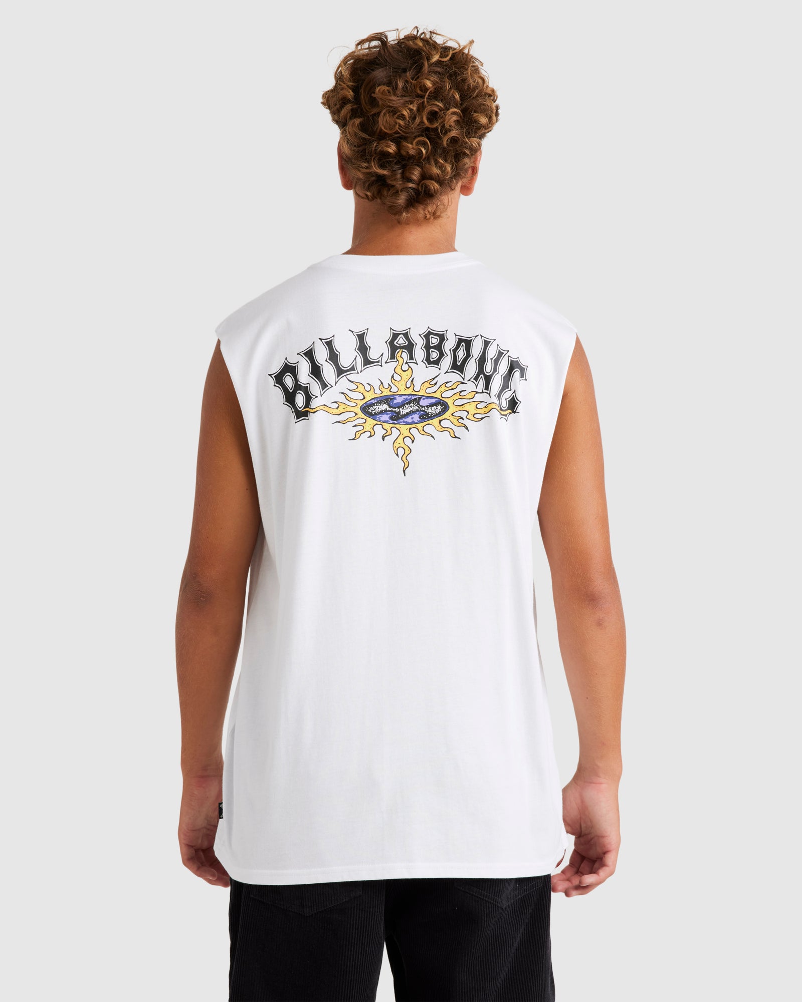 Mens Flame Arch Muscle Top