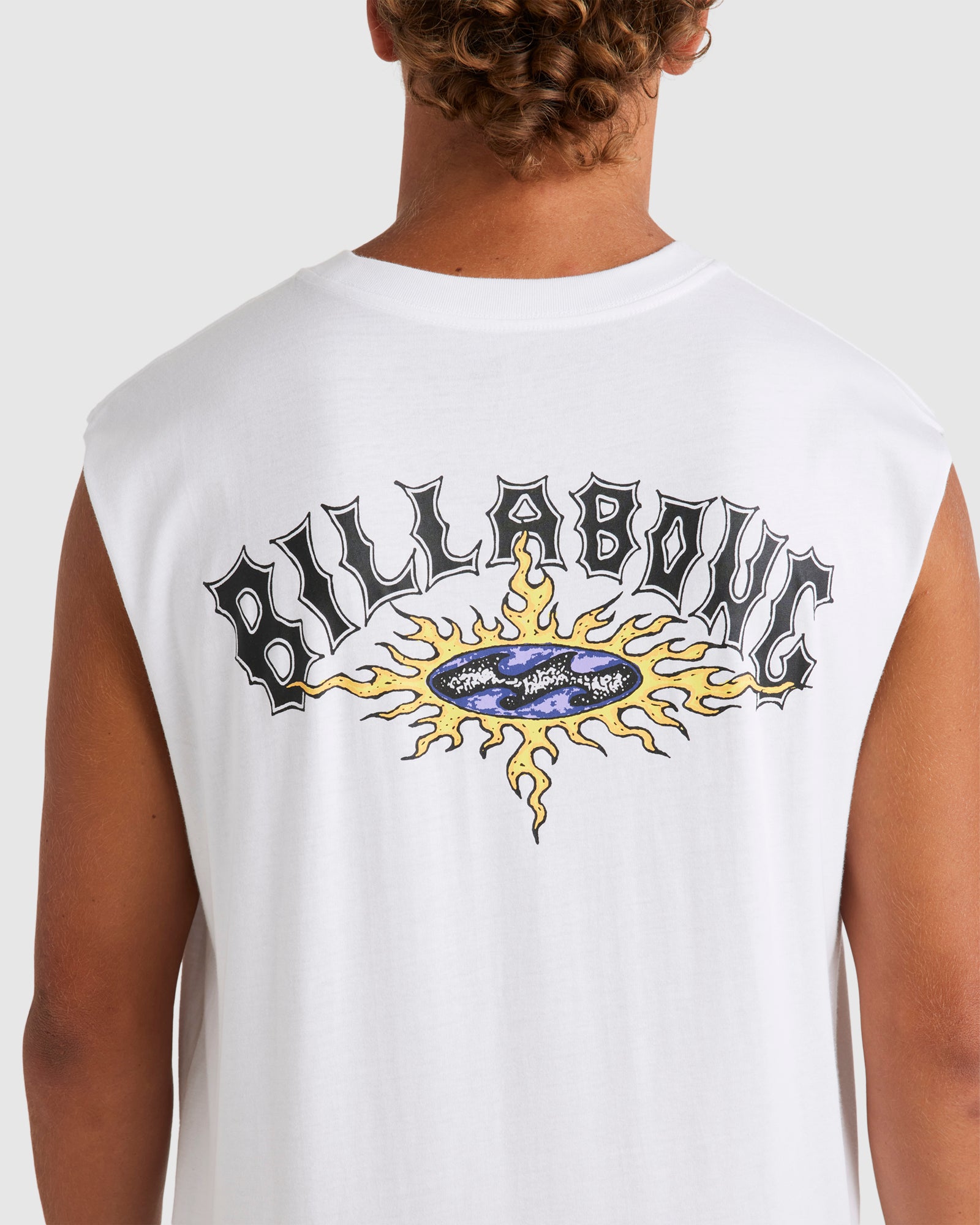 Mens Flame Arch Muscle Top