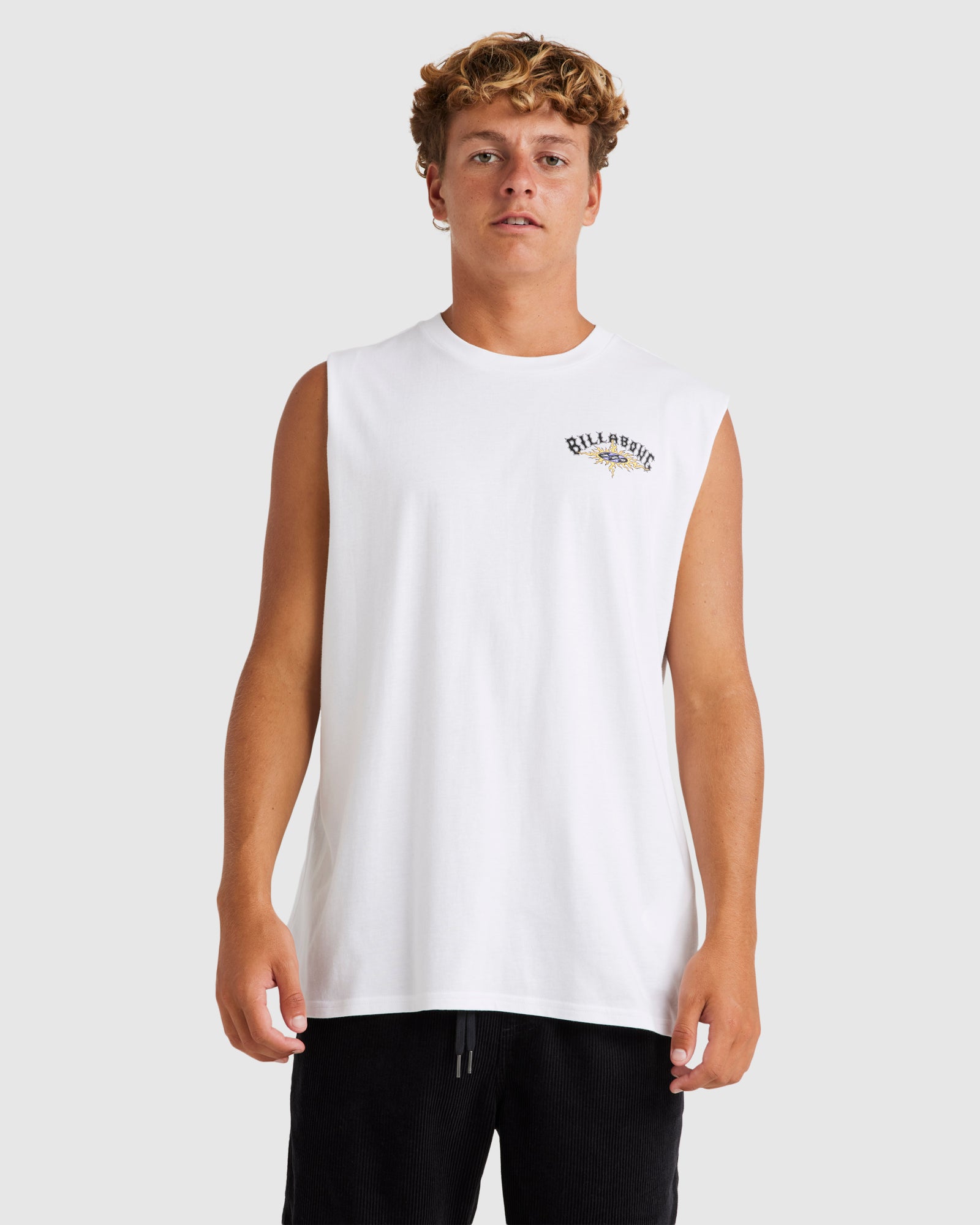 Mens Flame Arch Muscle Top