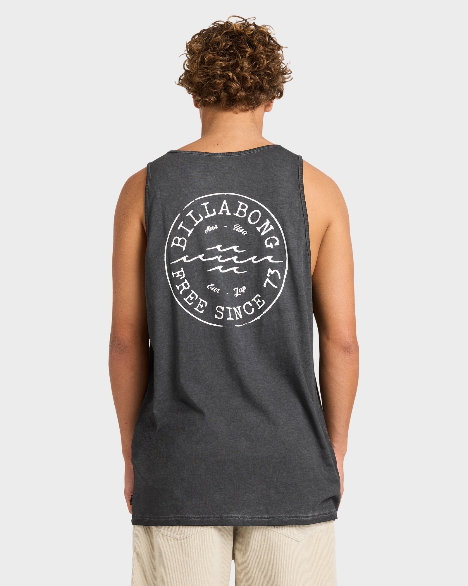 Mens Big Wave Daz Tank Top