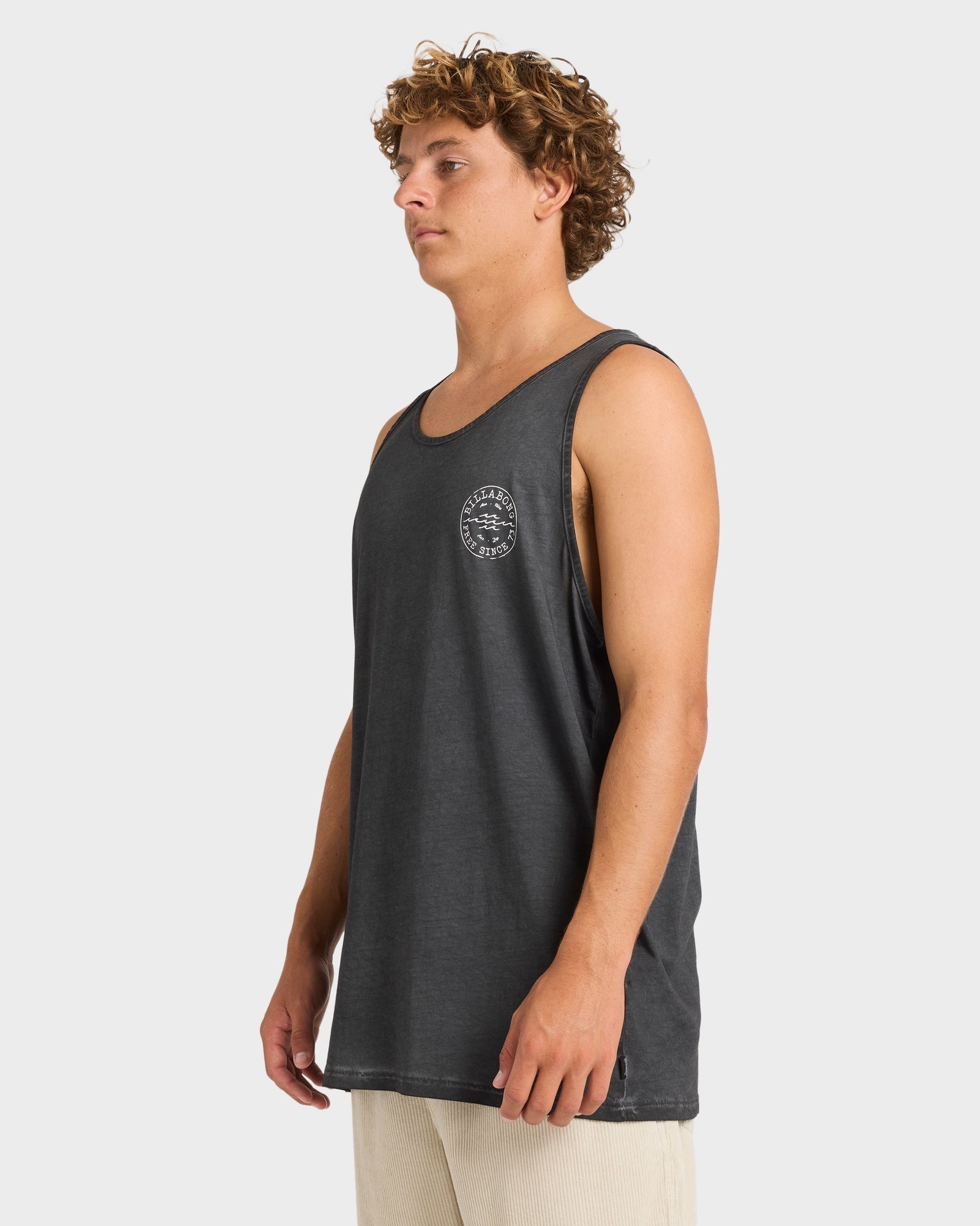 Mens Big Wave Daz Tank Top