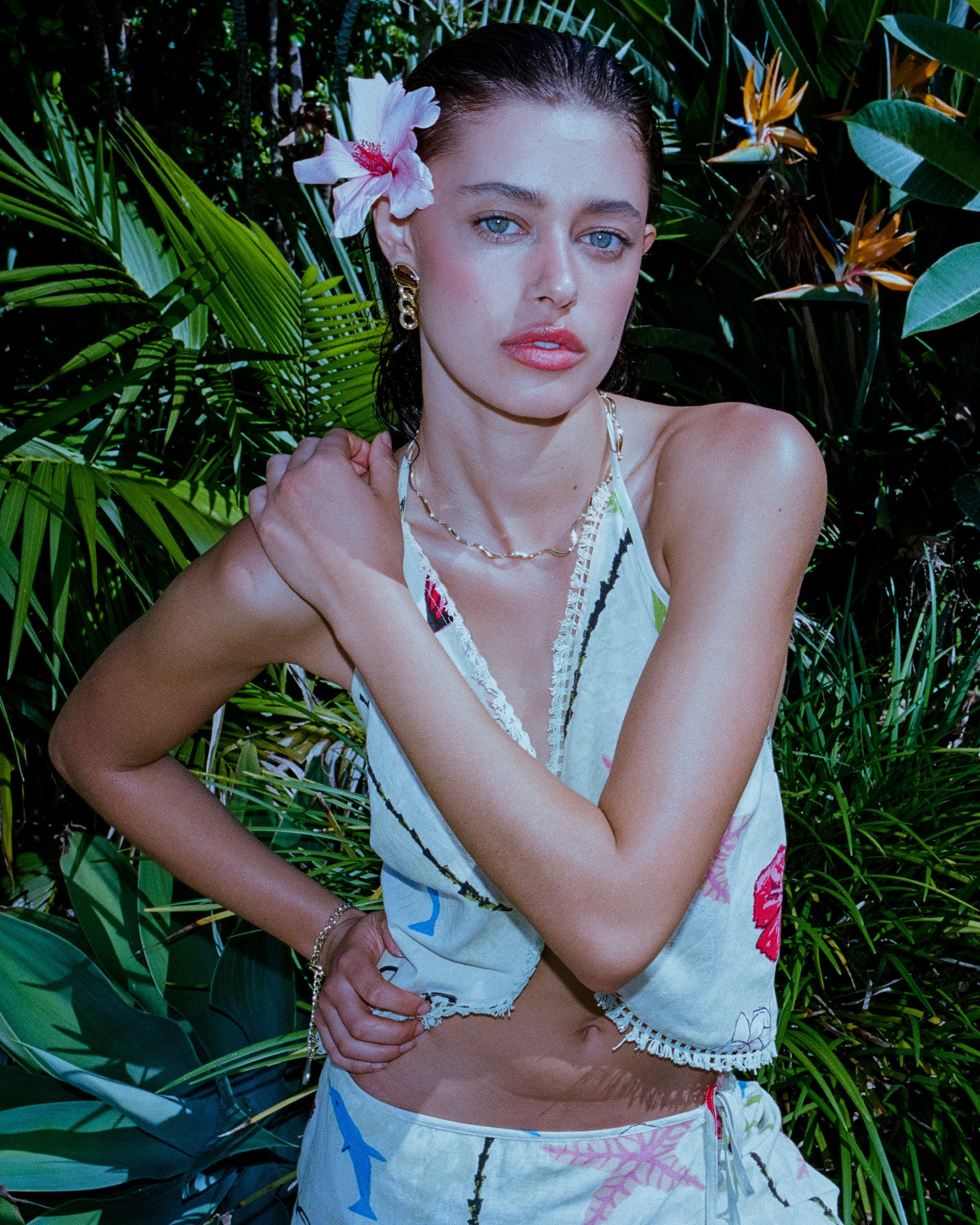 Womens Lottie Hall Woven Tank Top