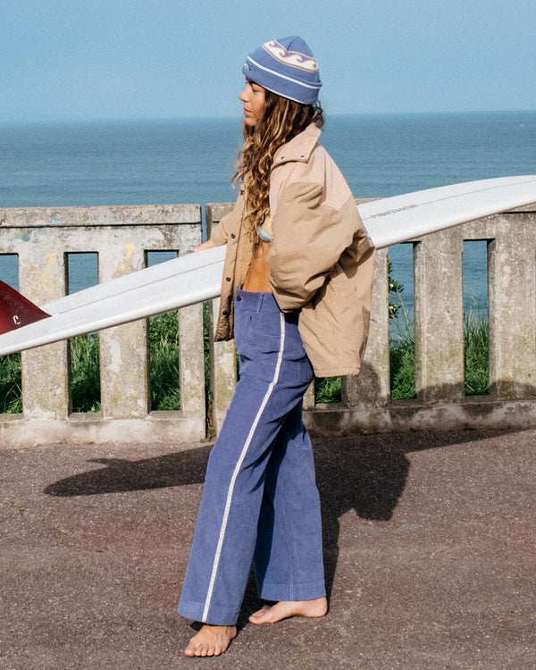 Womens Sea Tone Corduroy Pants