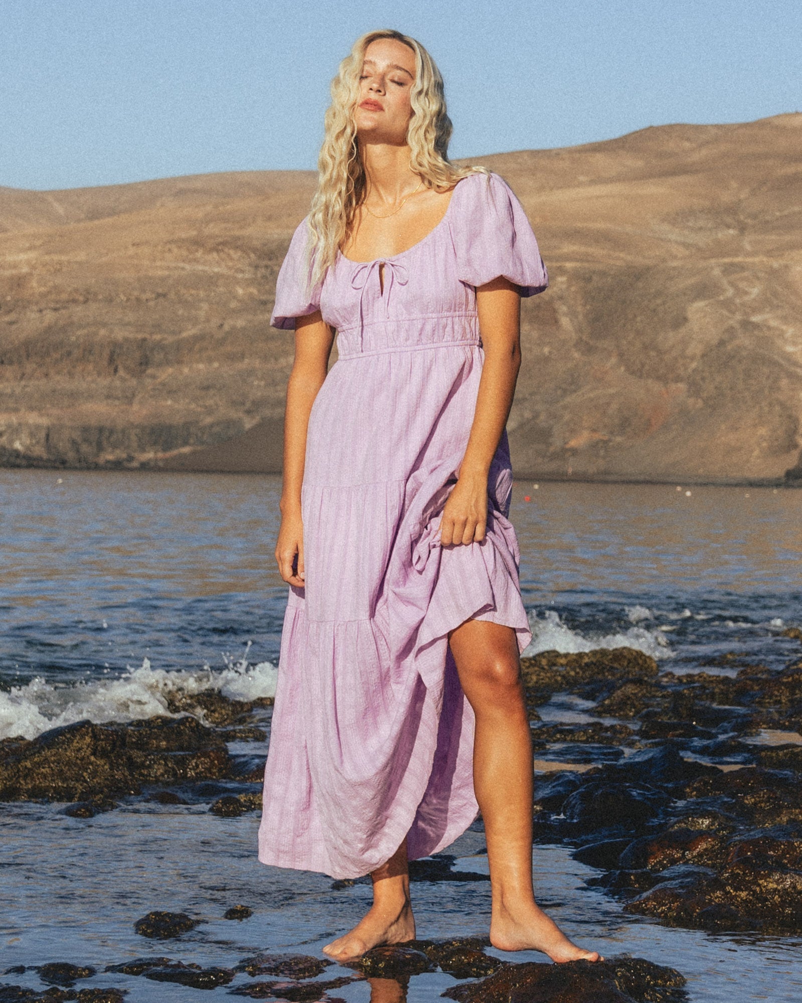 Womens Lilac Lover Maxi Dress