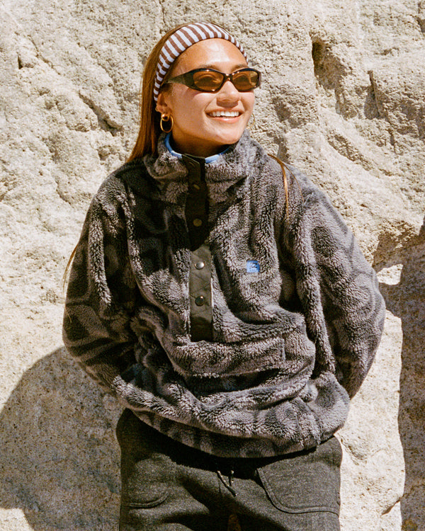 Womens Switchback Fleece Pullover