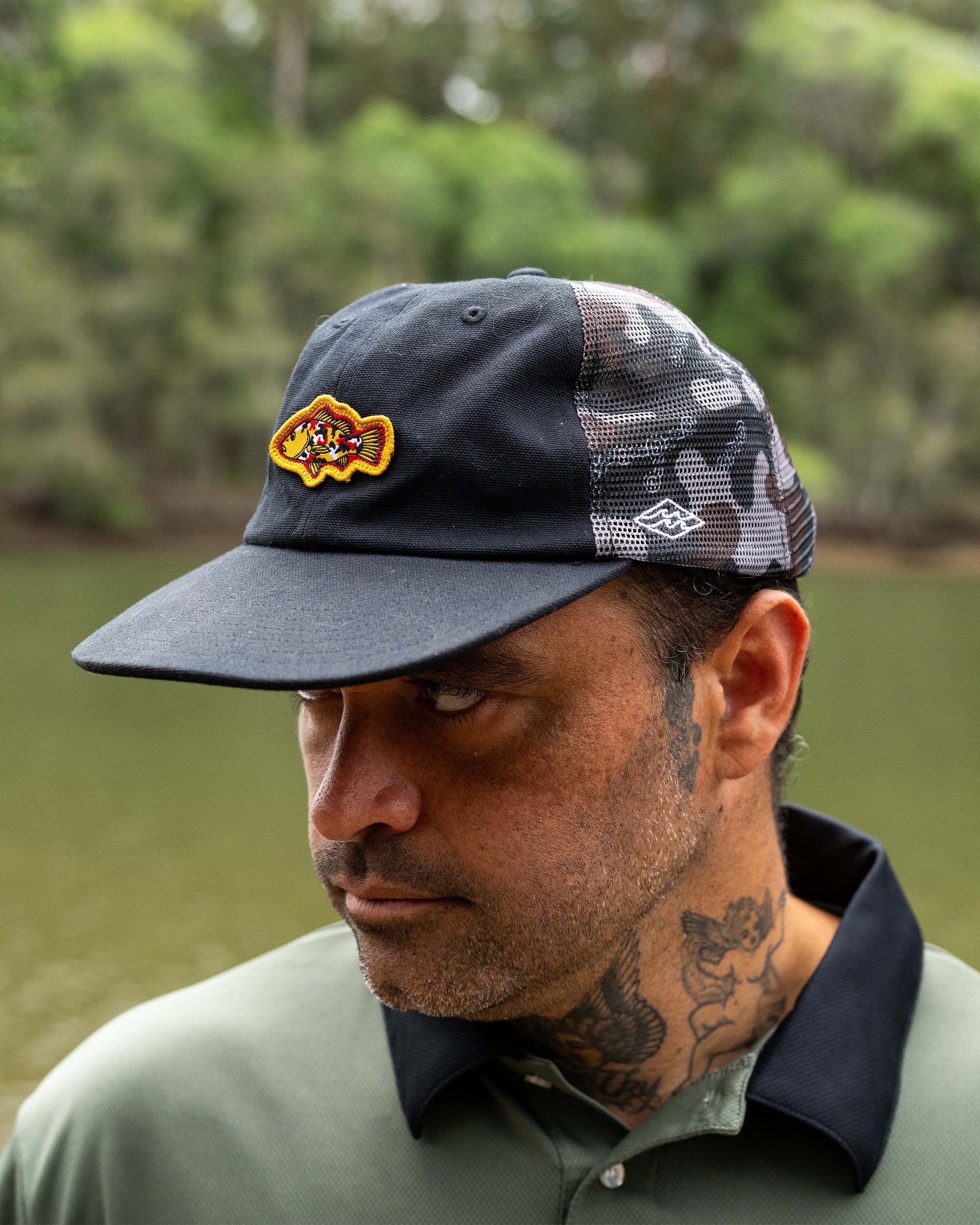 Mens Otis Mangrove Trucker Cap