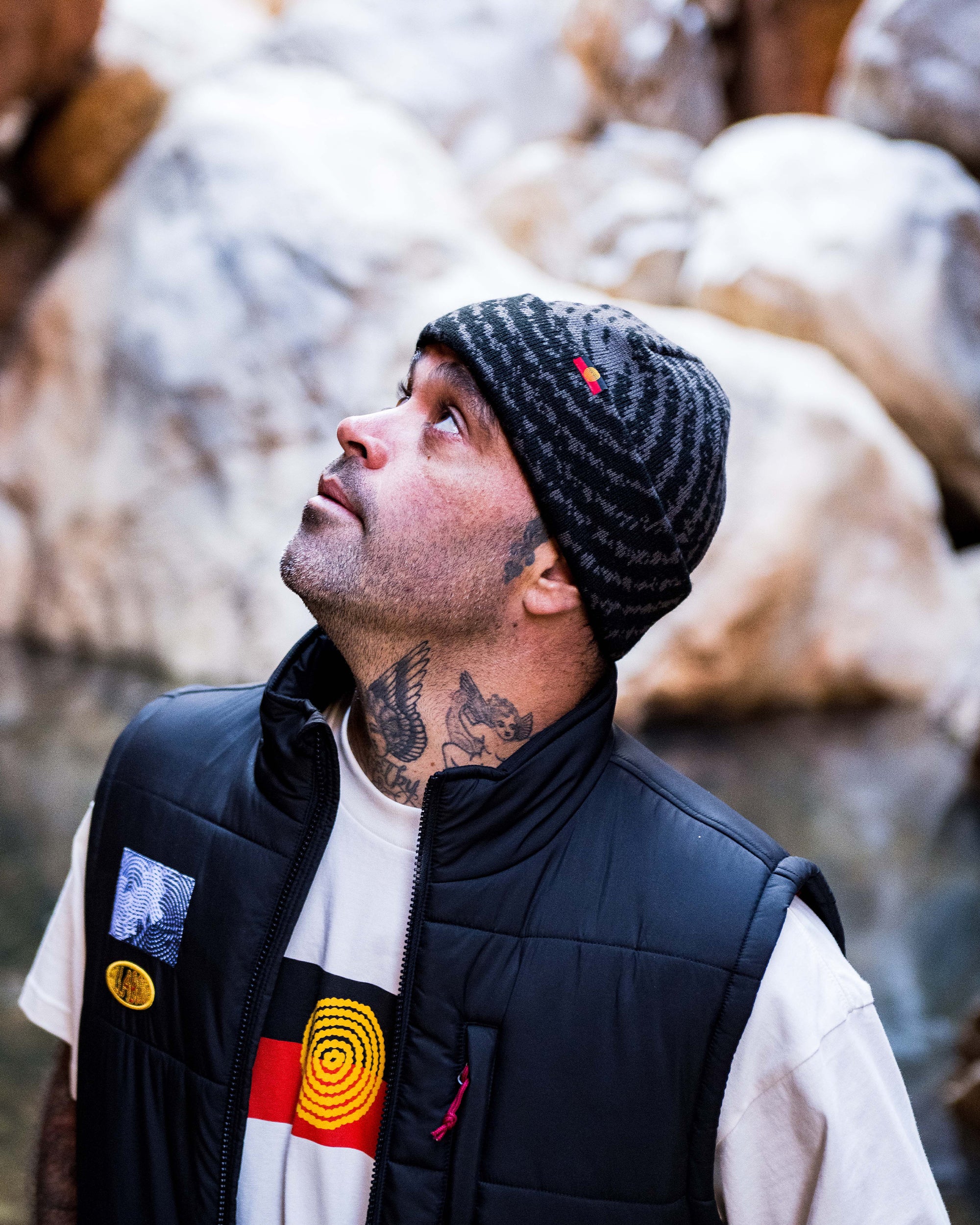 Mens Otis Wavey Beanie
