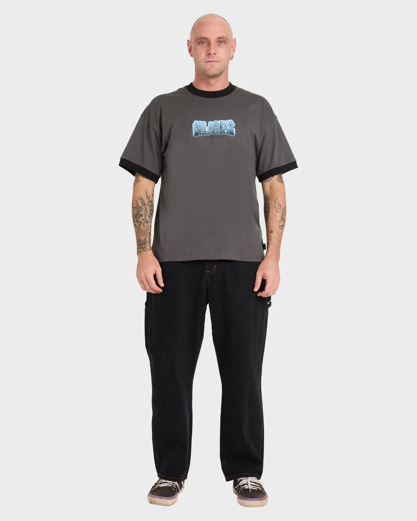 Mens Spec 73 Spin Ringer T-Shirt