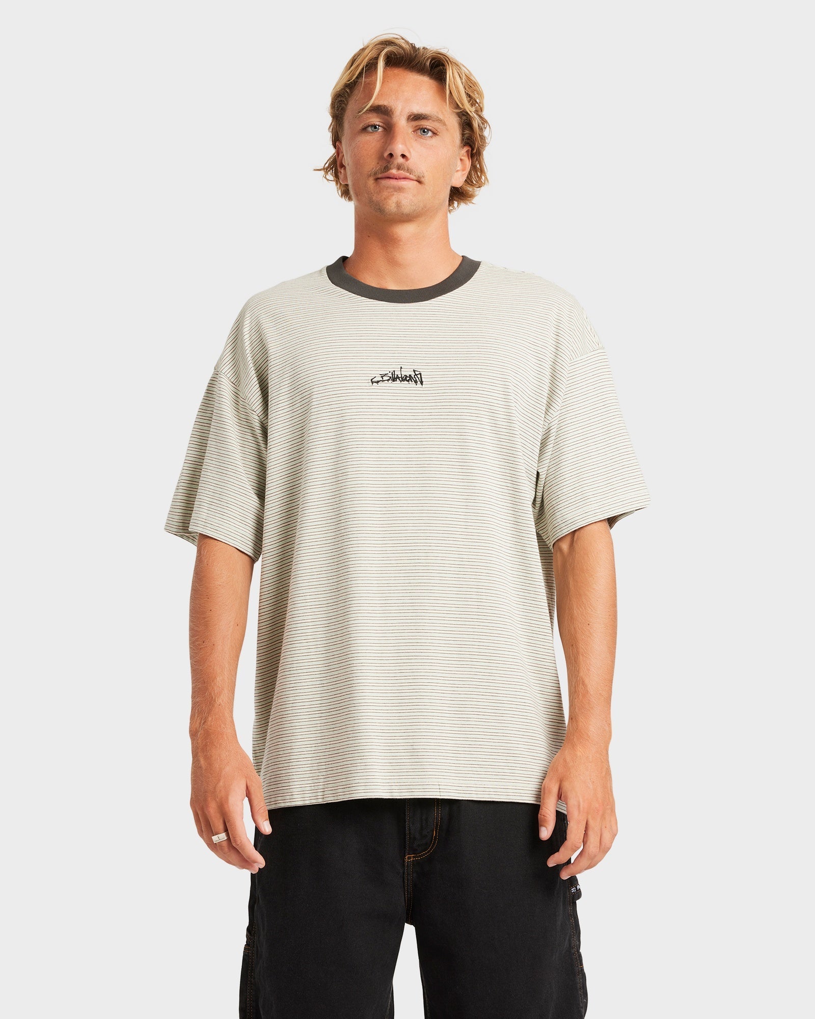 Mens Absence Stripe OG T-Shirt