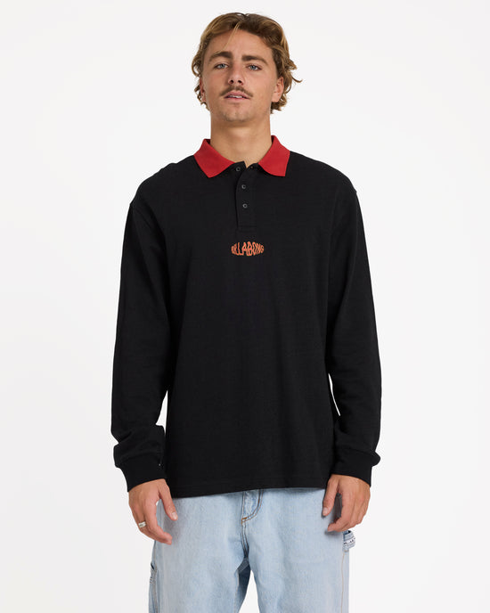 Mens Otis Rugby Long Sleeve Shirt