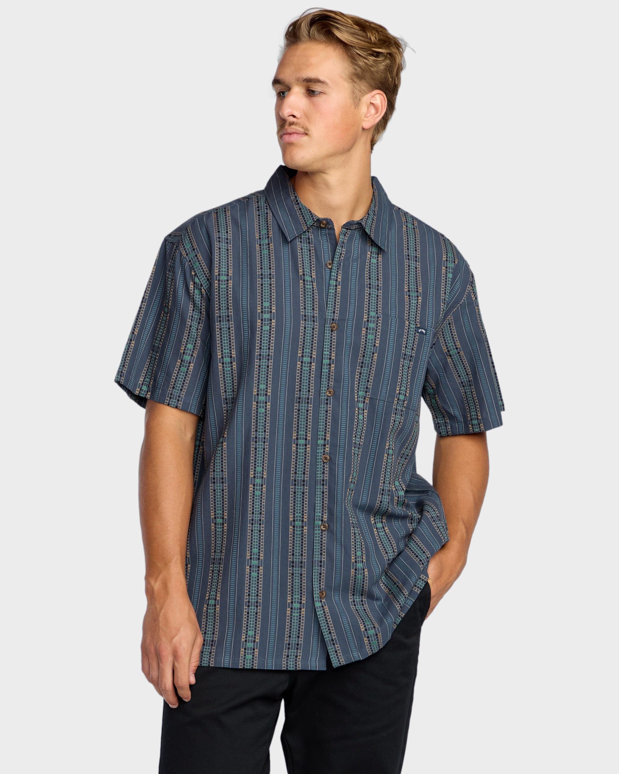 Mens Sundays Jaquard Shirt