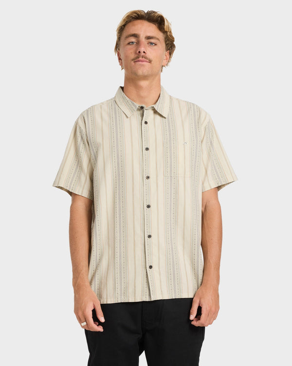 Mens Sundays Jacquard Shirt
