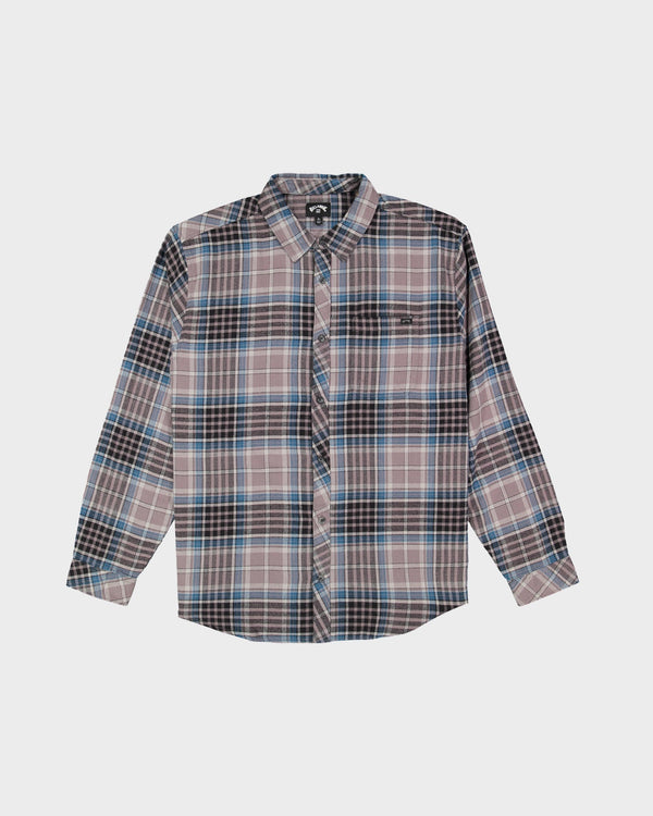 Mens Coastline Long Sleeve Flannel Shirt