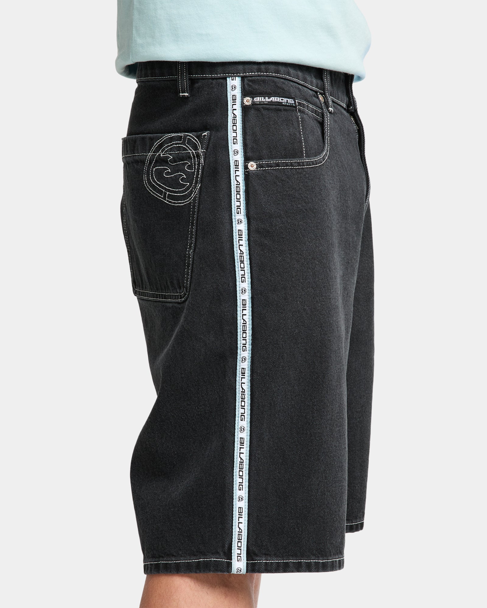 Mens Spec 73 Signals Denim Shorts