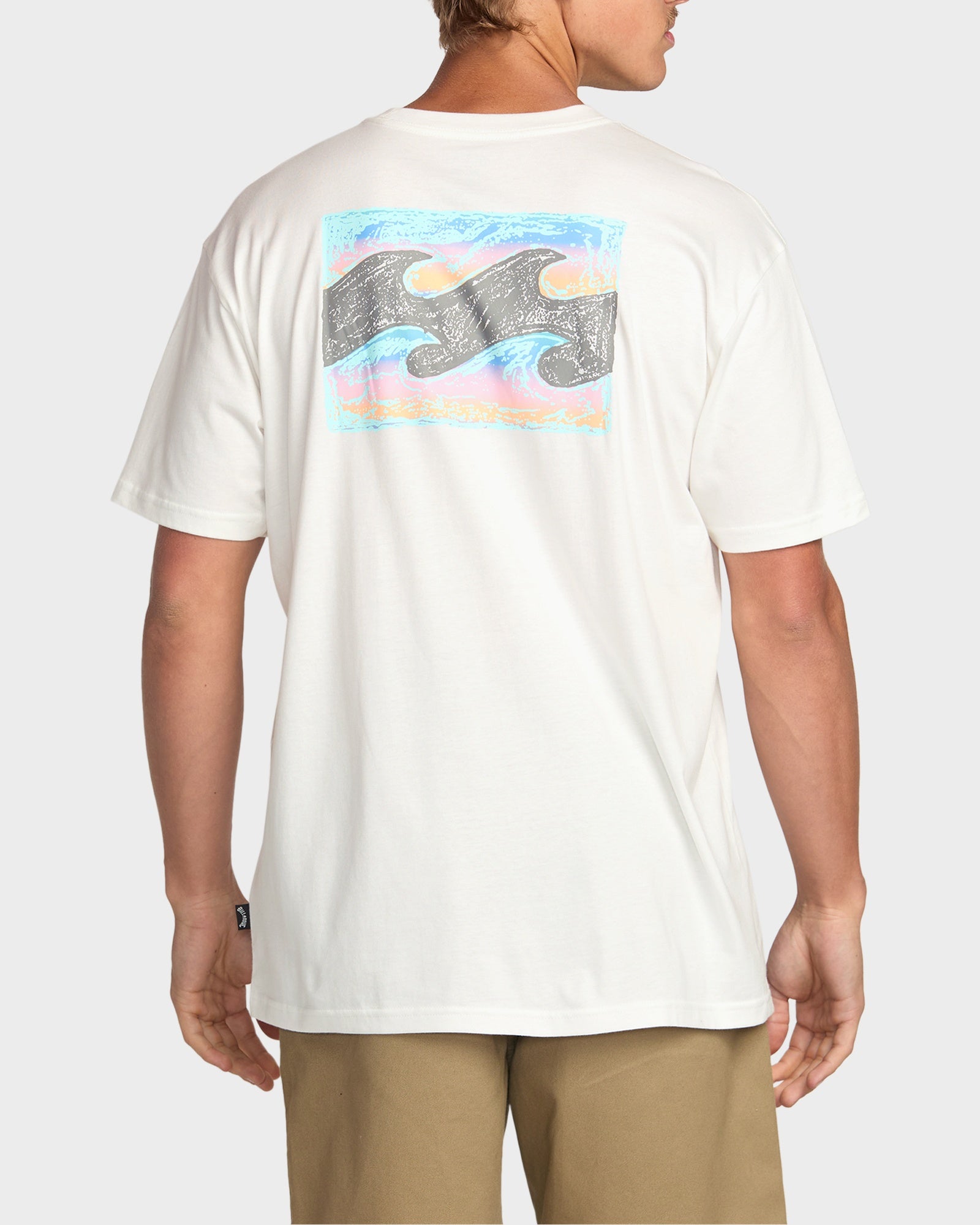 Mens Crayon Wave Premium T-Shirt