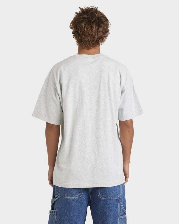 Billabong Mens Holograph T-Shirt (Light Grey Heather) main image 1