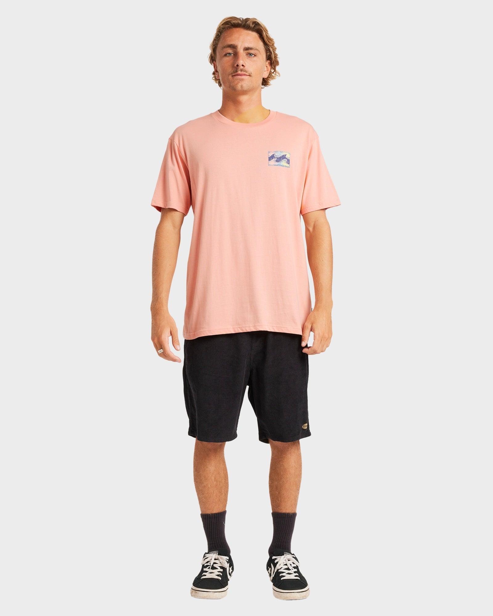 Mens Crayon Wave Premium T-Shirt