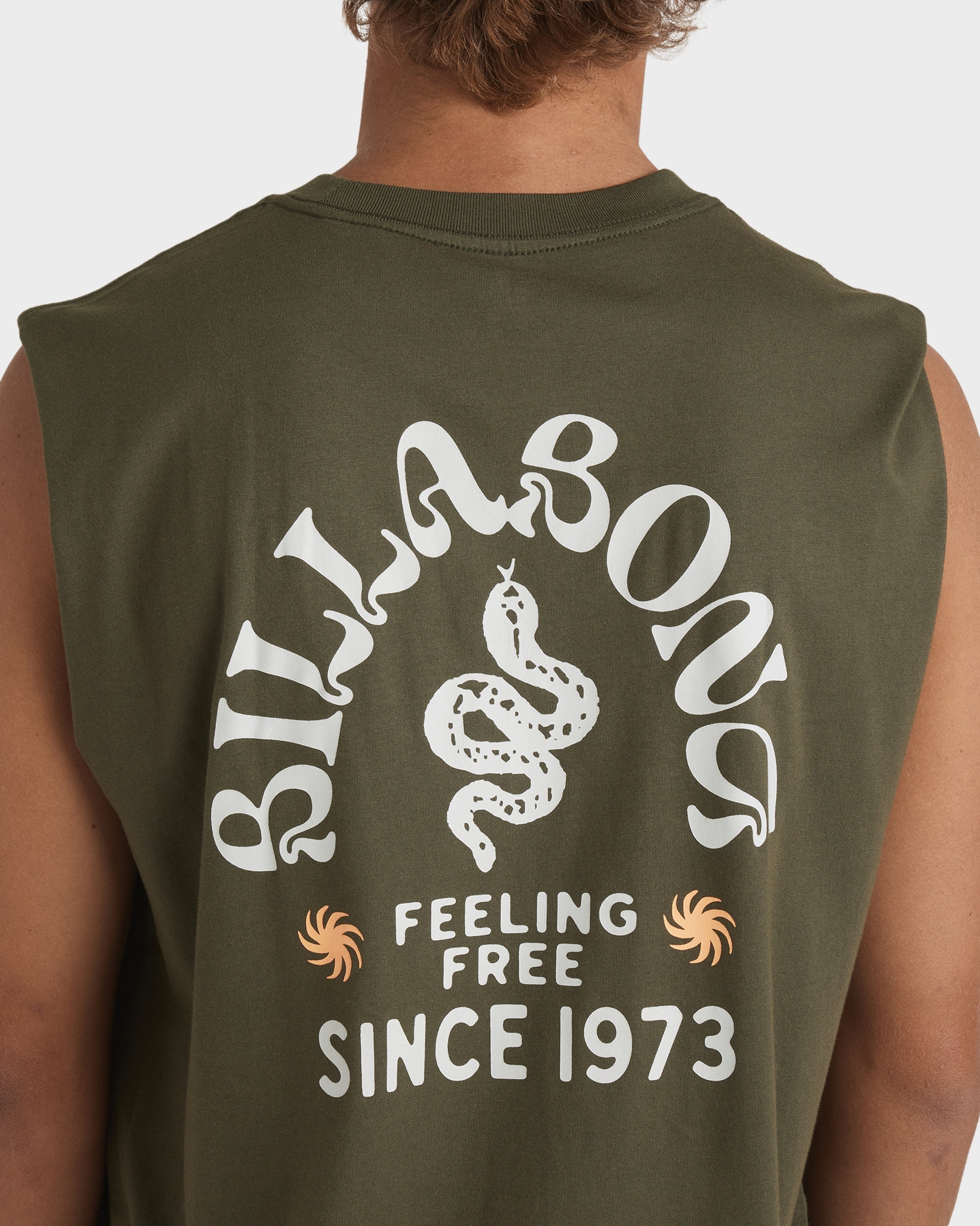 Mens Snakey Arch Muscle Top