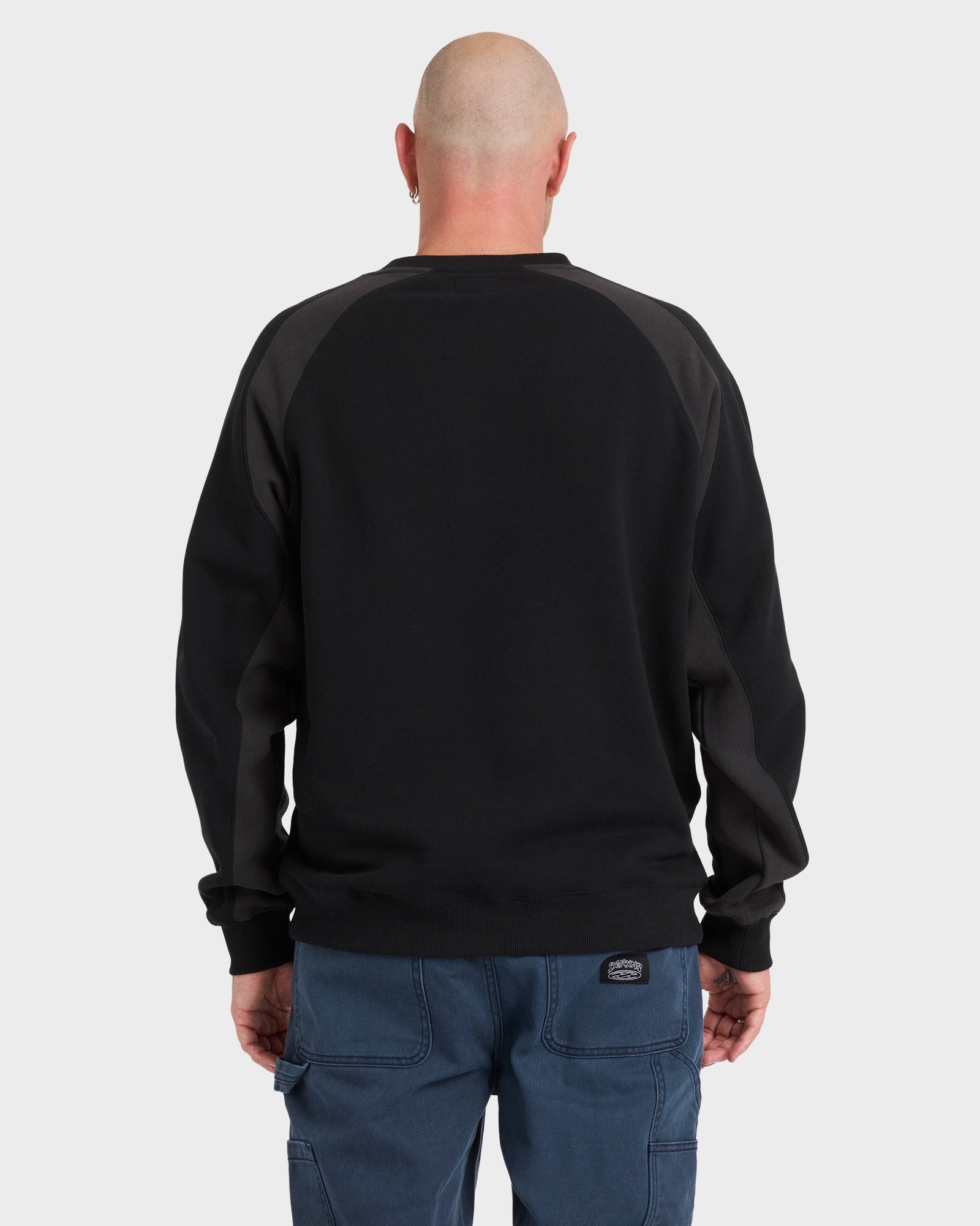 Mens Bad Dog Crew Neck