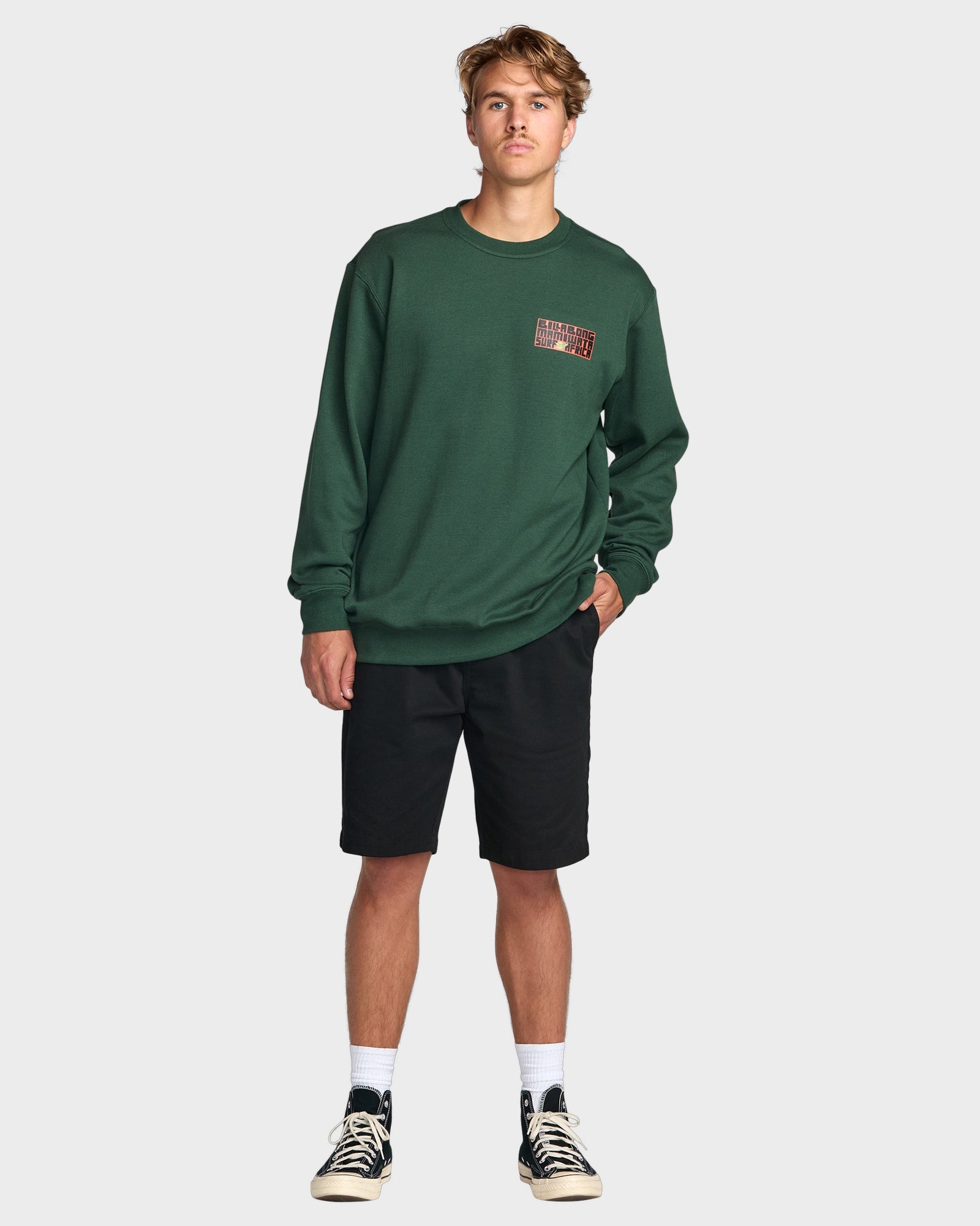 Mens Surf Africa Crew Neck