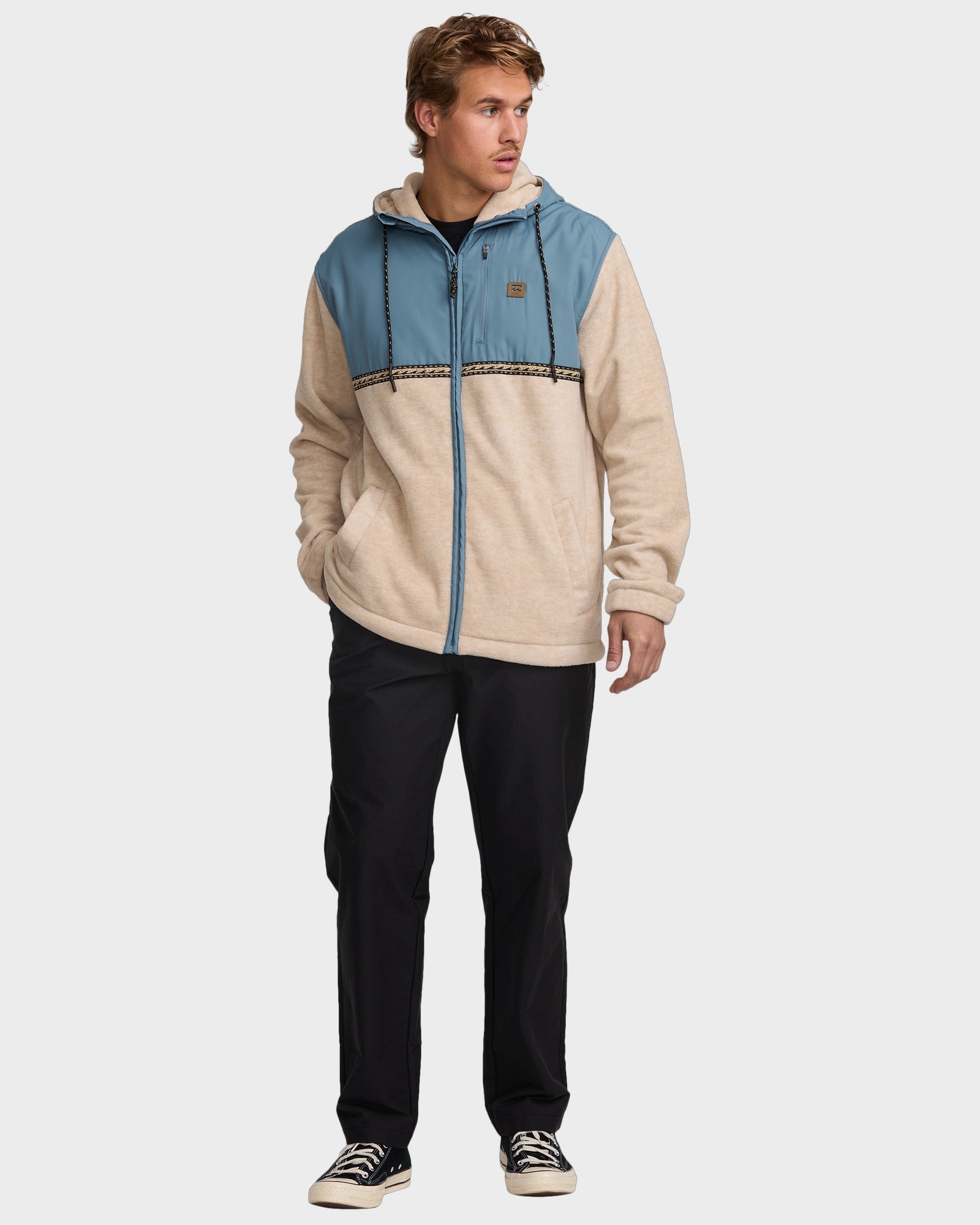 Mens Boundary Lite Zip-Up Hoodie
