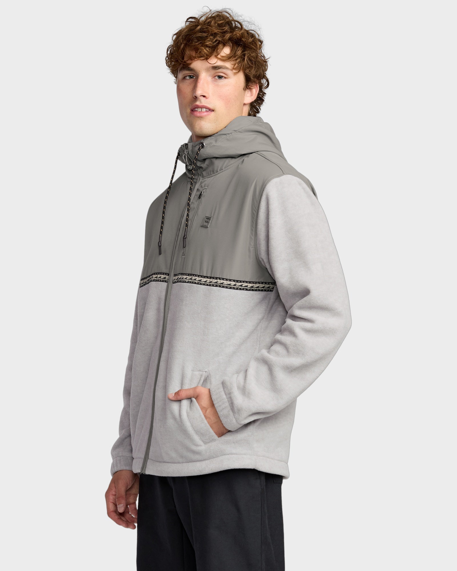 Mens Boundary Lite Zip-Up Hoodie