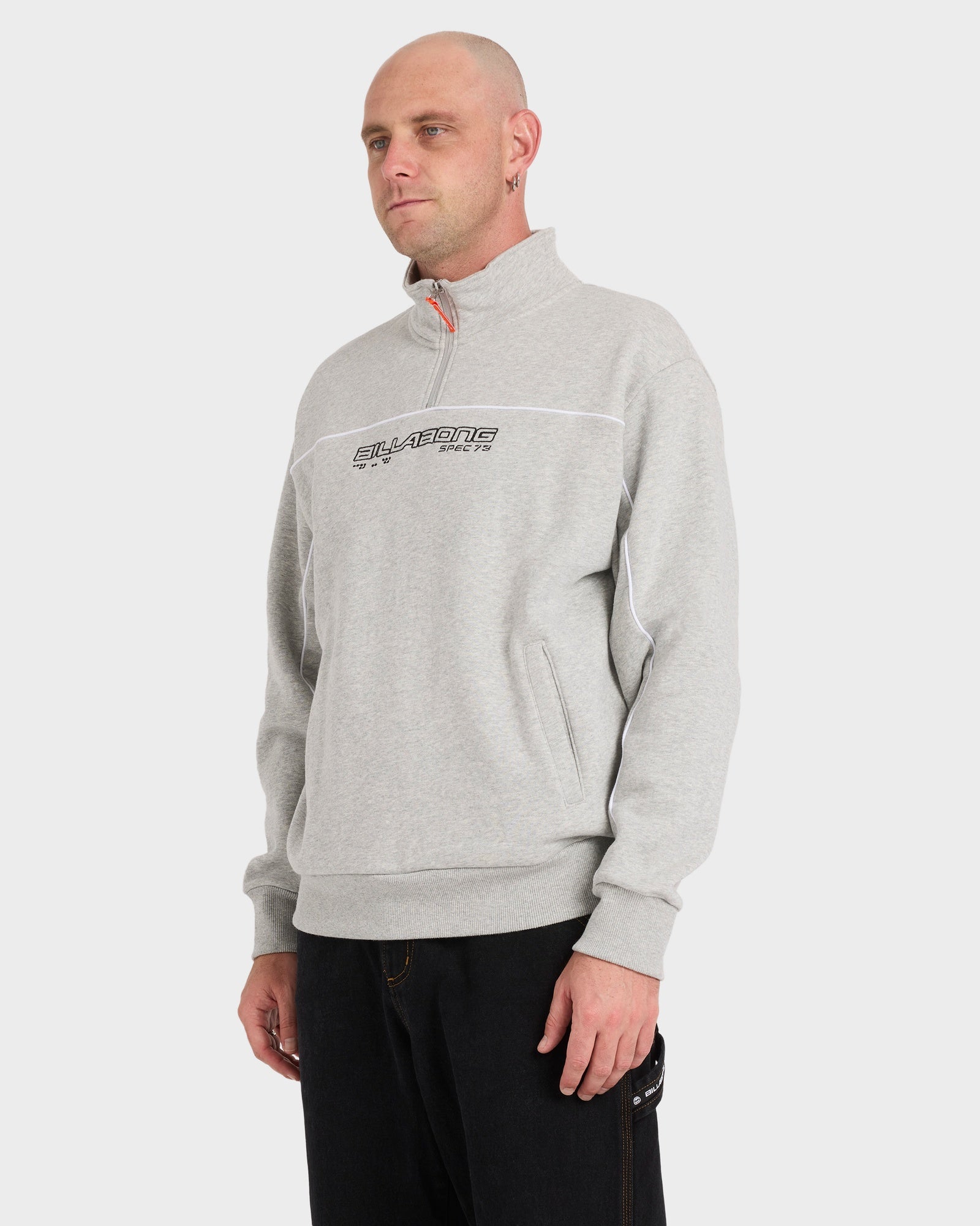 Mens Spec 73 Quarter Zip Fleece Pullover – Billabong AU