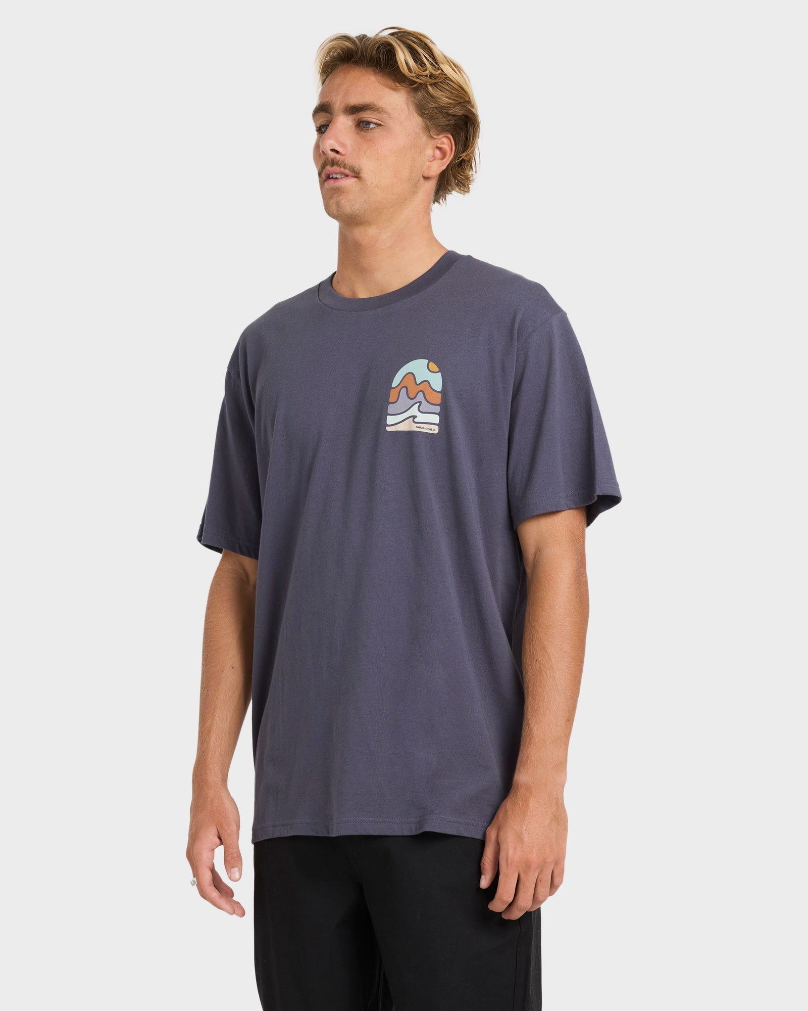 Mens Sun Down A/Div Premium T-Shirt