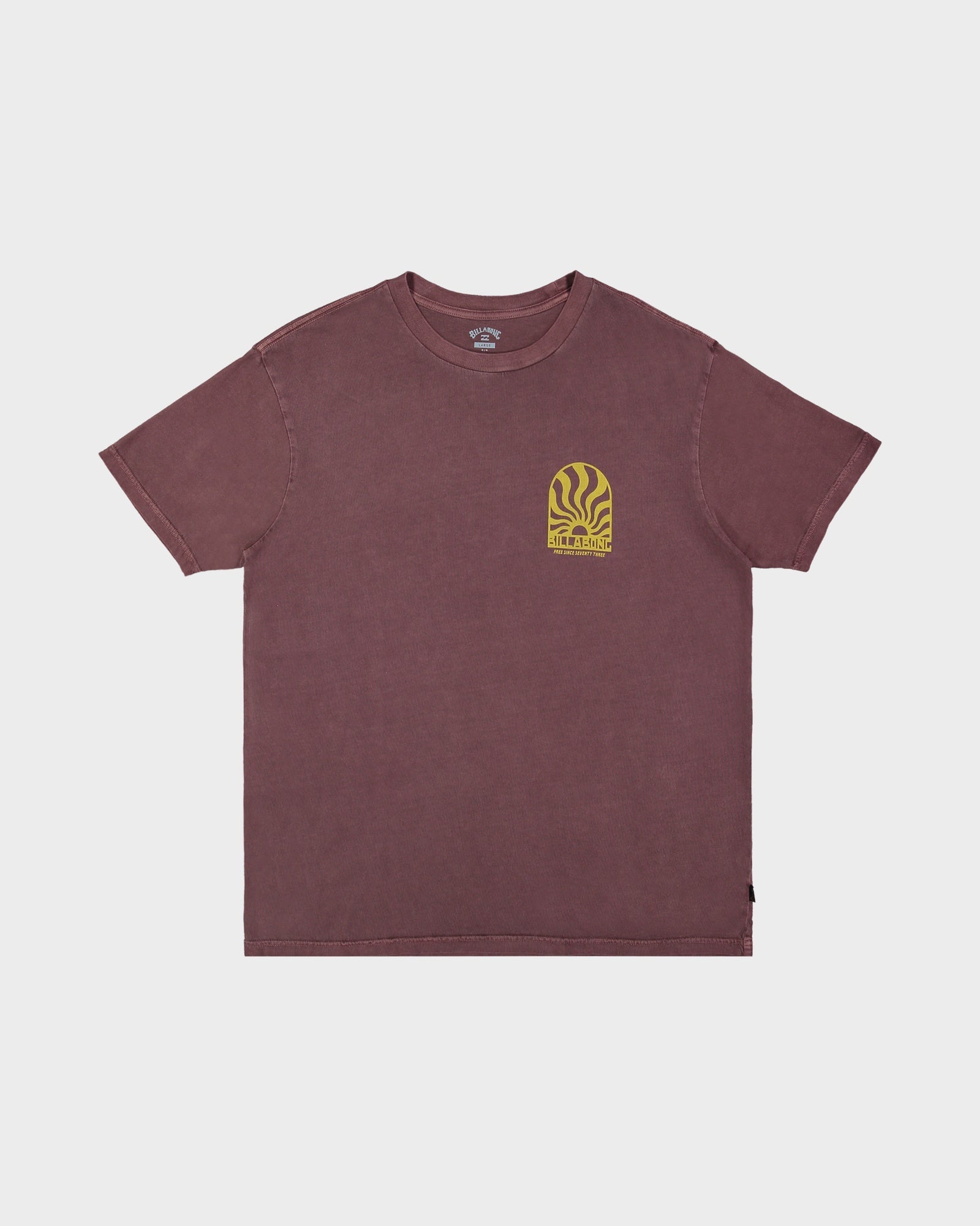 Mens Sun Rays Premium Wave Wash T-Shirt