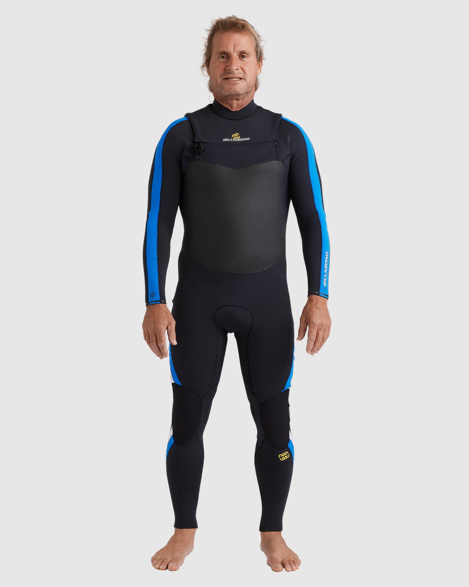 Mens 3/2mm Oscillator Chest Zip Steamer Wetsuit – Billabong AU