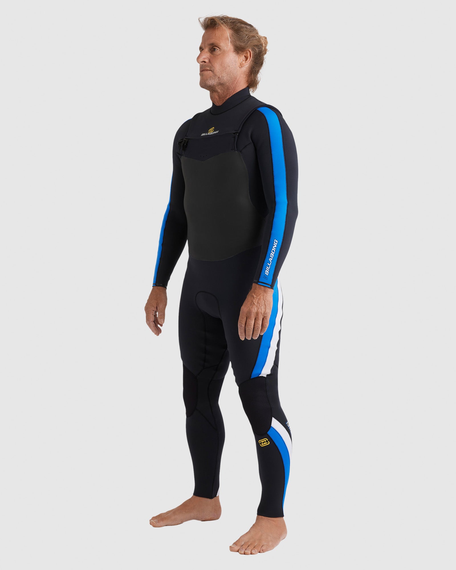 Mens 3/2mm Oscillator Chest Zip Steamer Wetsuit – Billabong AU