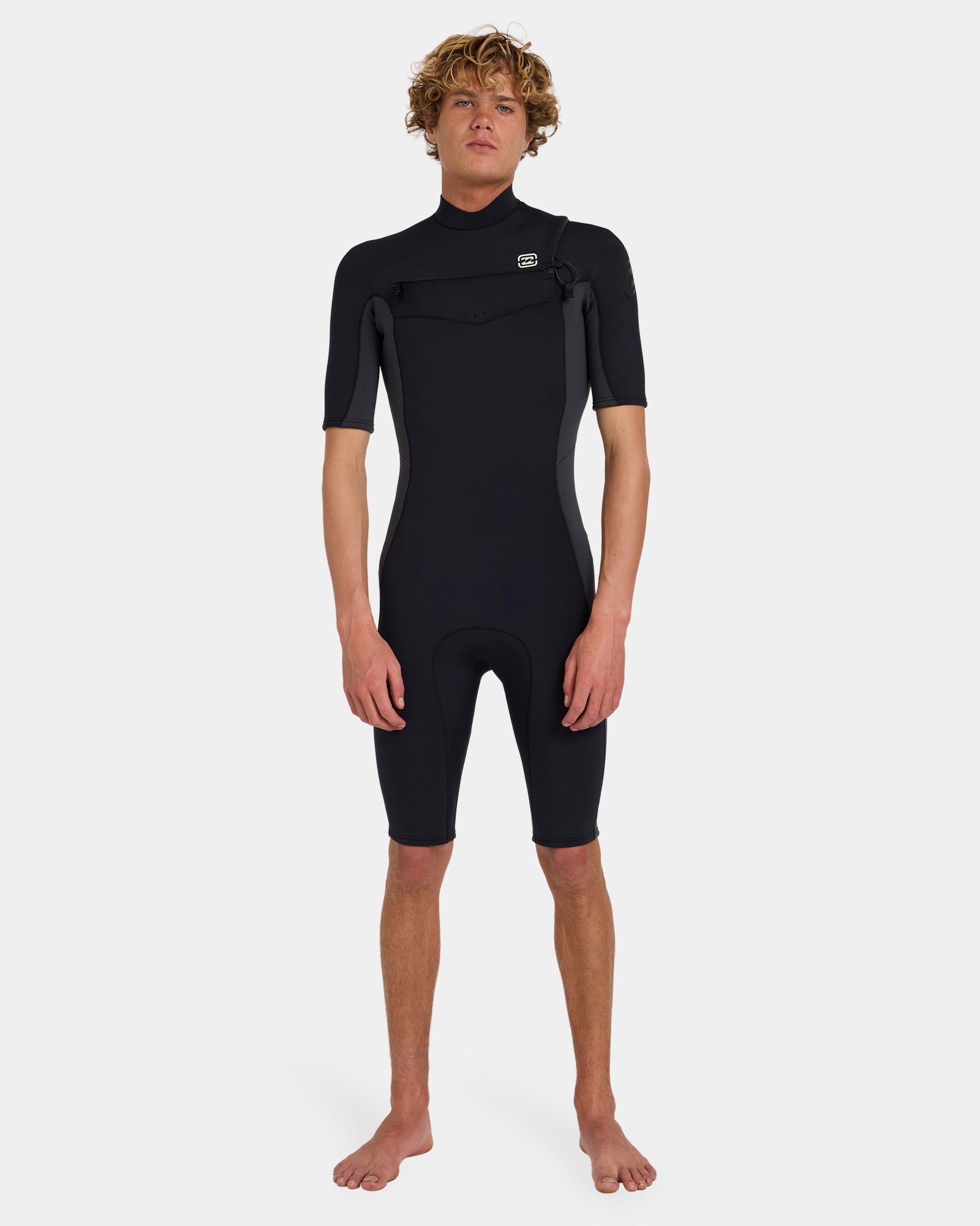 Mens 2/2 mm Absolute Natural Chest Zip GBS Springsuit – Billabong