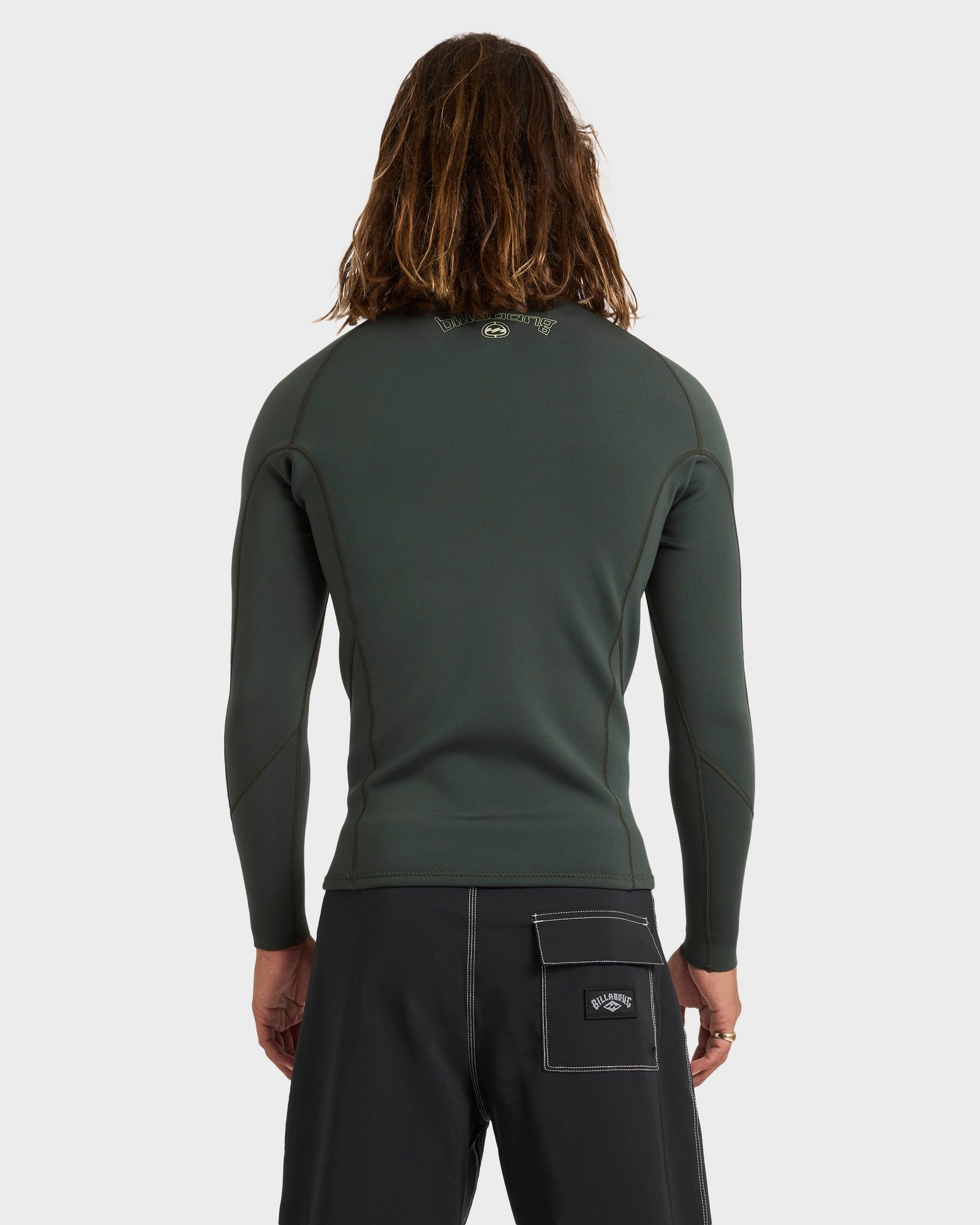 Mens 1/1 mm Absolute Natural Long Sleeve Wetsuit Jacket