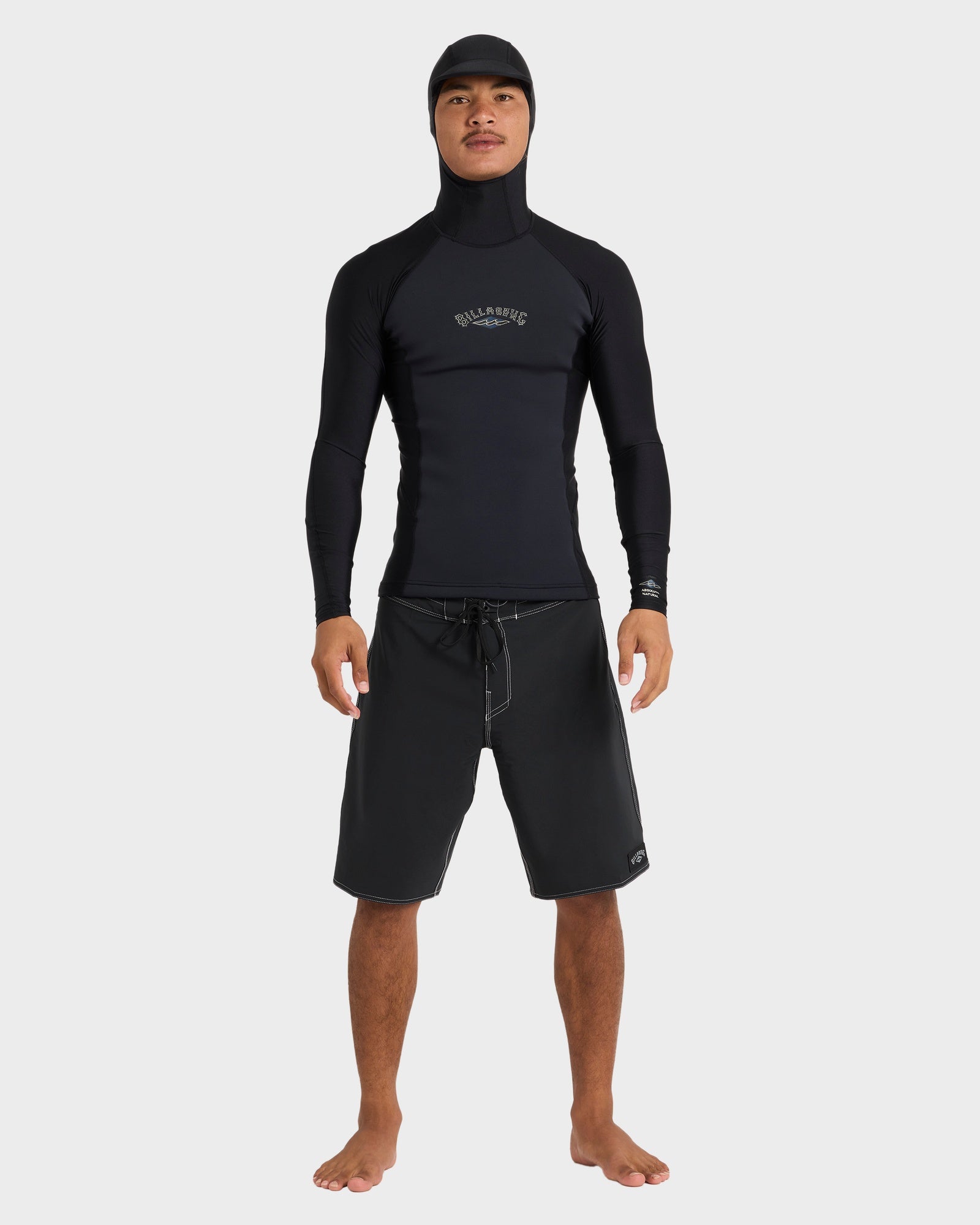 Mens Absolute Natural Poly Lite Hooded Wetsuit Jacket