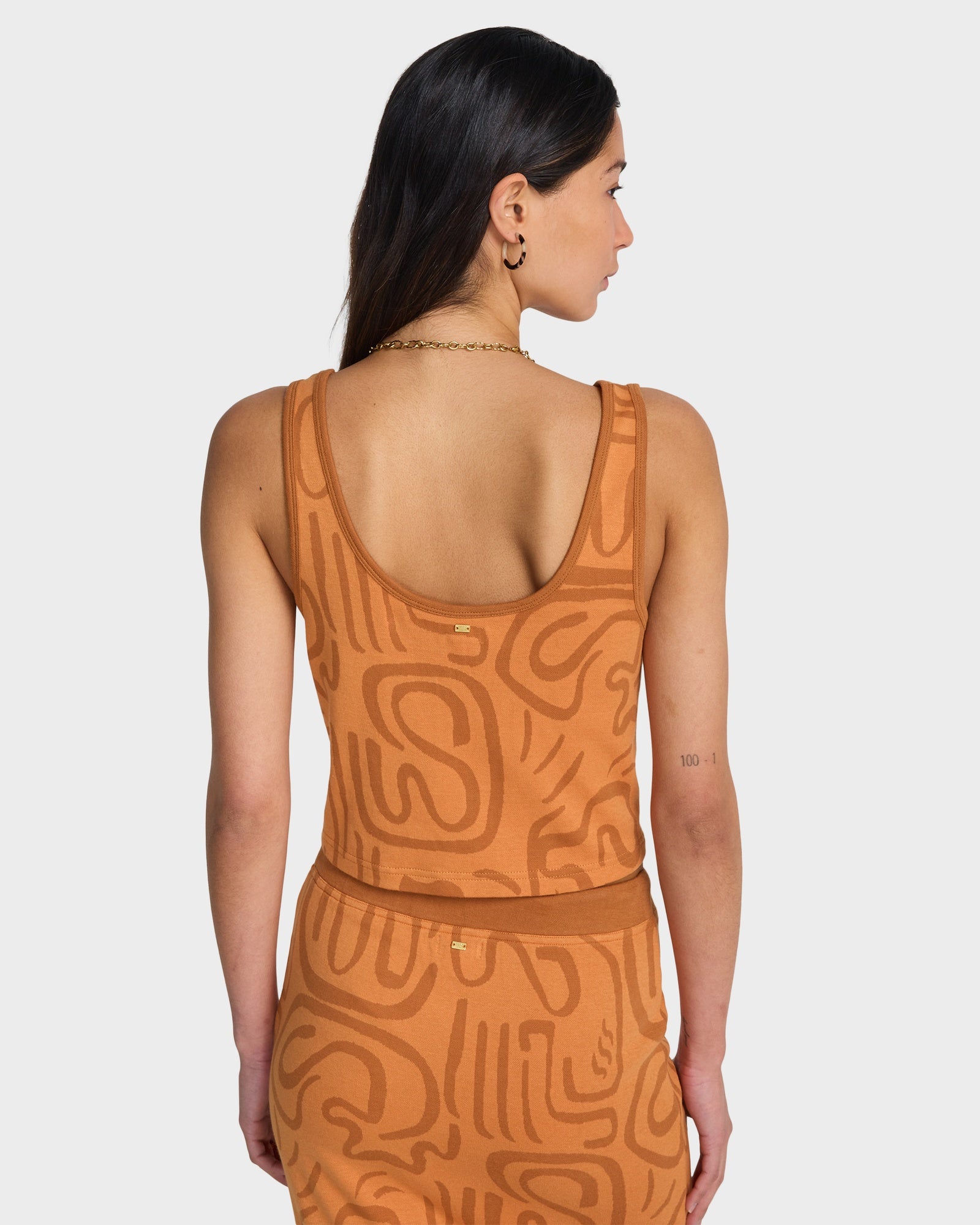Womens Embers Knit Tank Top