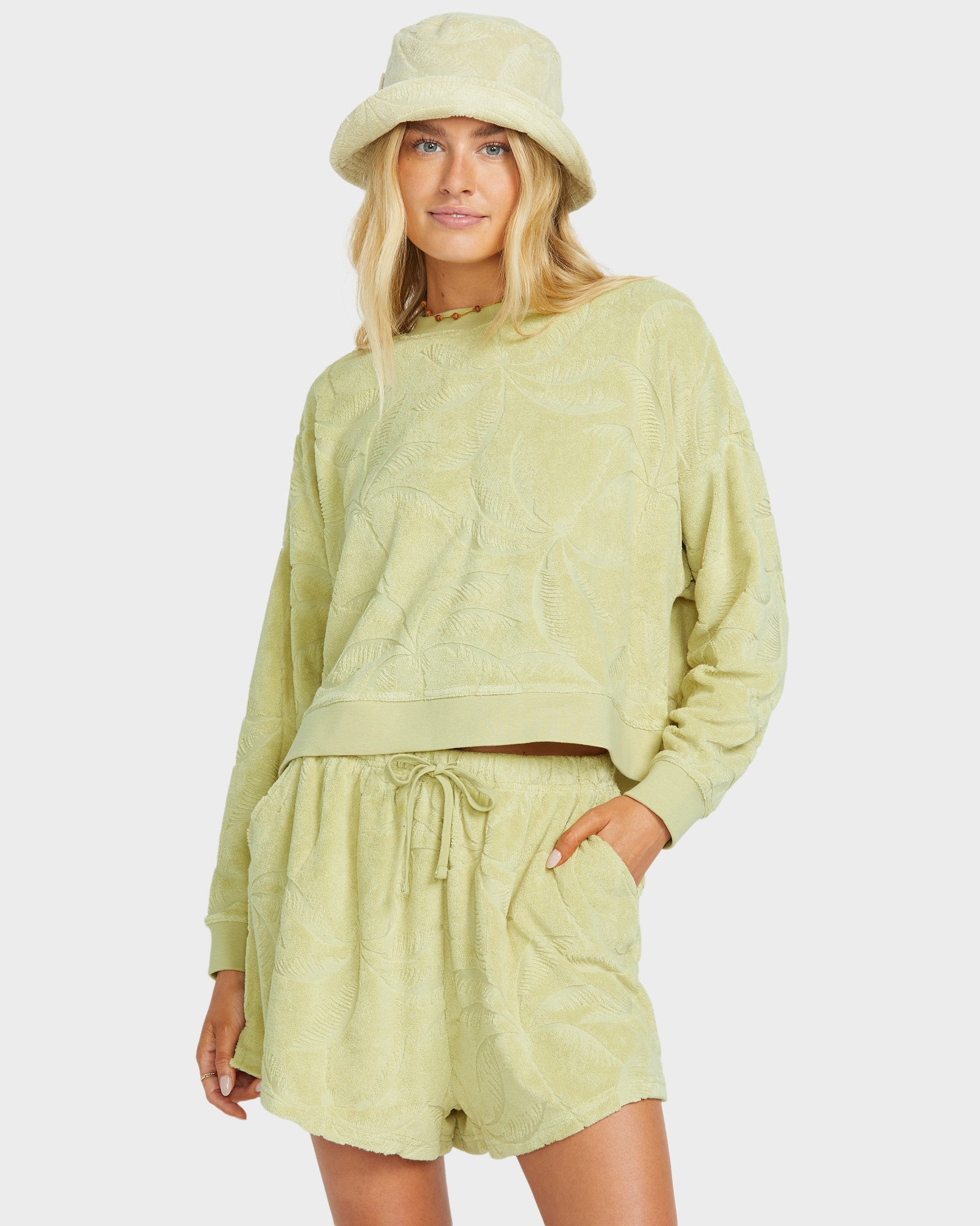 Womens Sun Tempo Elastic Waist Shorts