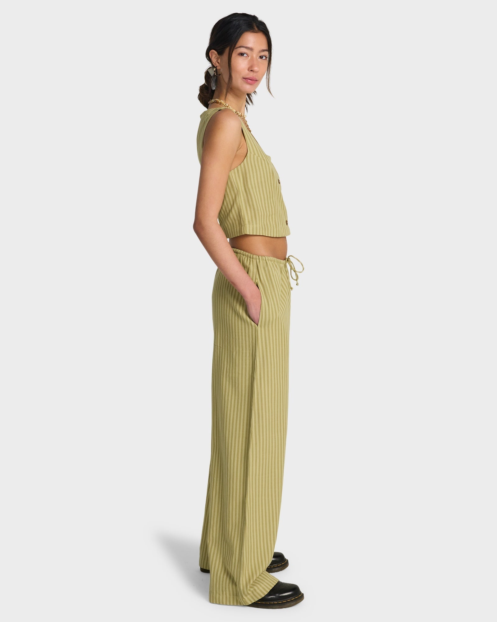 Womens Another Wave Elastic Waist Pants