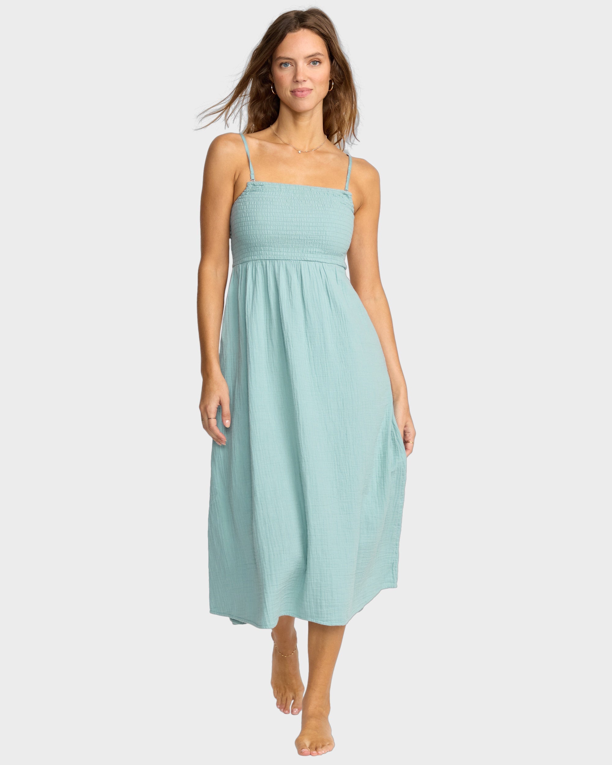 Womens Off The Coast Midi Dress