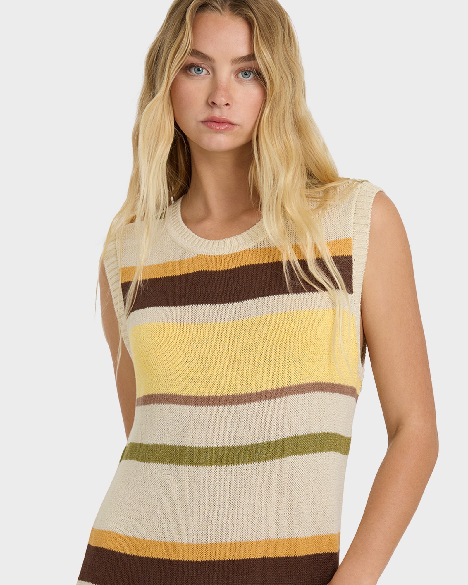 Womens Those Days Knit Midi Dress